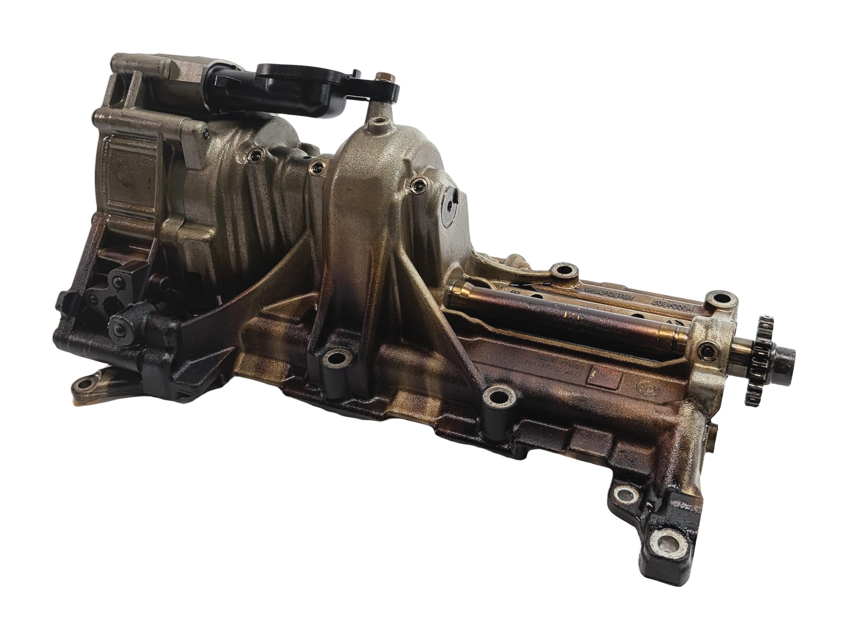 2014 BMW 428I (F32) 2.0L (N26) ENGINE OIL FLUID PUMP w/ COUNTER BALANCE SHAFT — exact item pictured