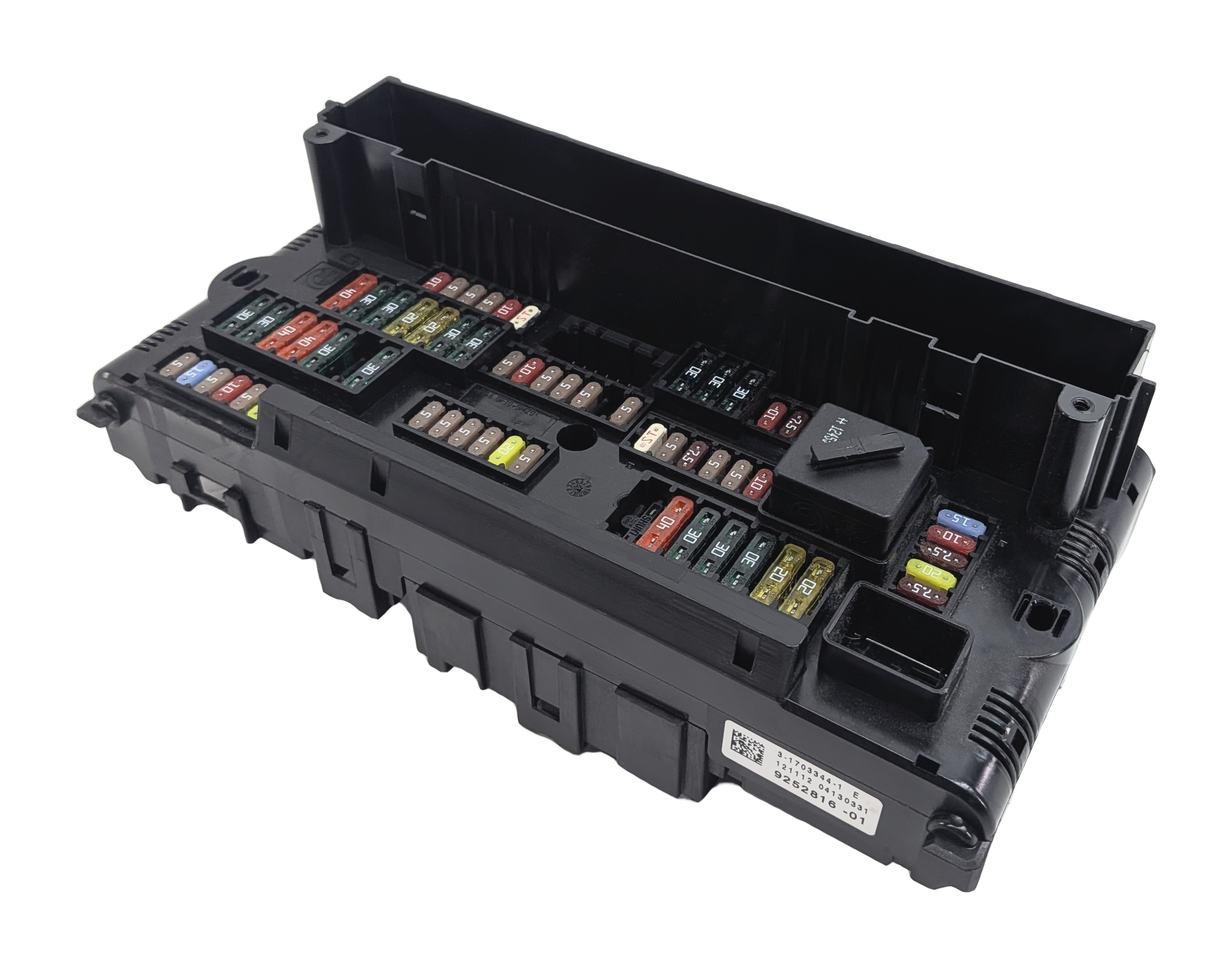 2012-2017 BMW 5 6 7 (F01 F06 F10) FRONT POWER DISTRIBUTION RELAY FUSE BOX — exact item pictured