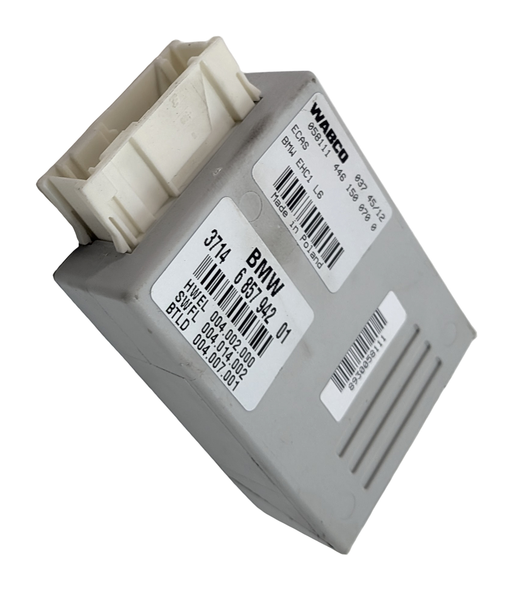 09-17 BMW  535iGT 550iGT 7 SERIES (F02 F07) LWB COMPRESSOR AIR SUSPENSION MODULE — exact item pictured