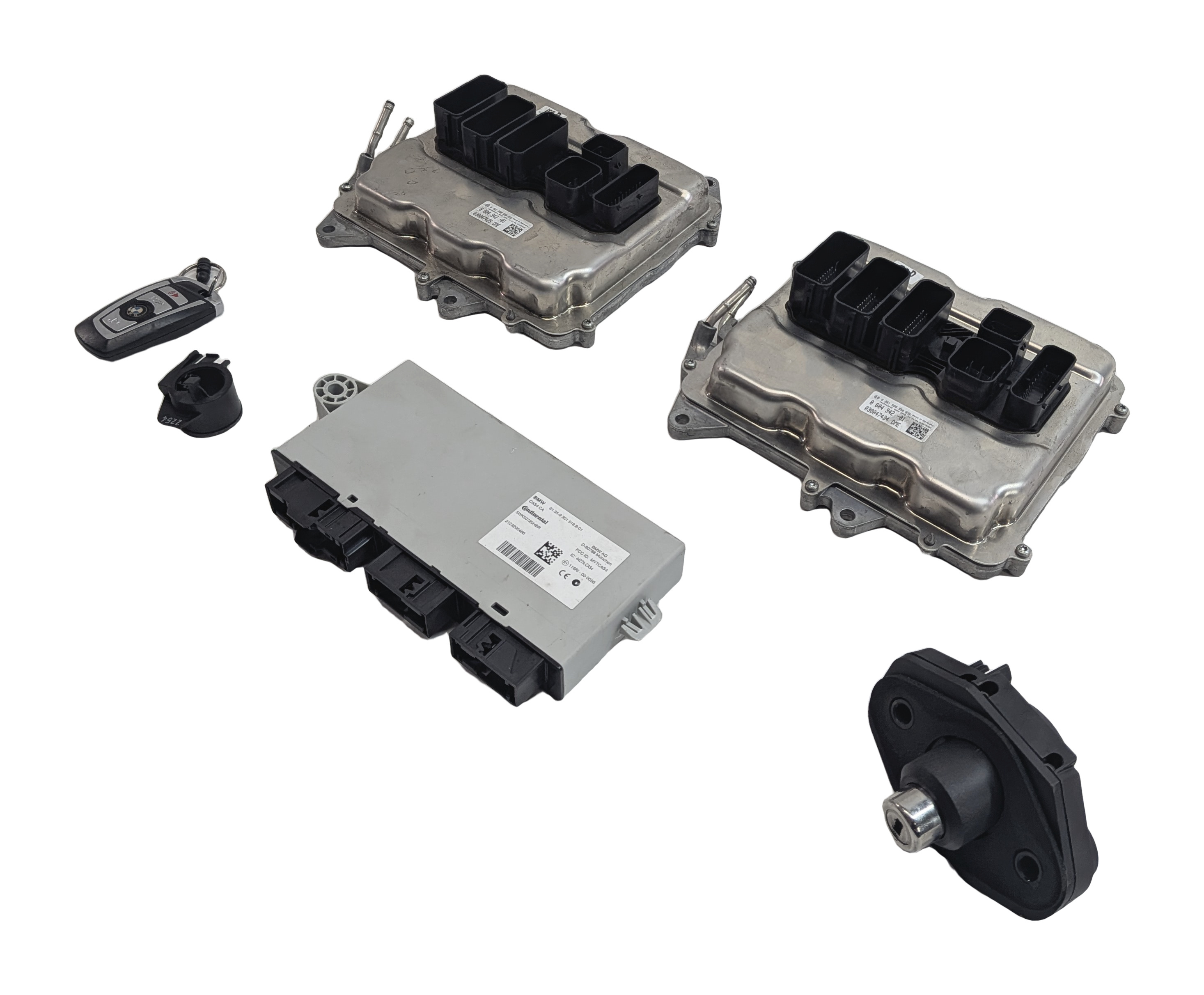 2013 BMW 750LI F01 4.4L N63 DME CAS4 KEY ECU IMMOBILIZER COMPUTER MODULE SET/5 — exact item pictured