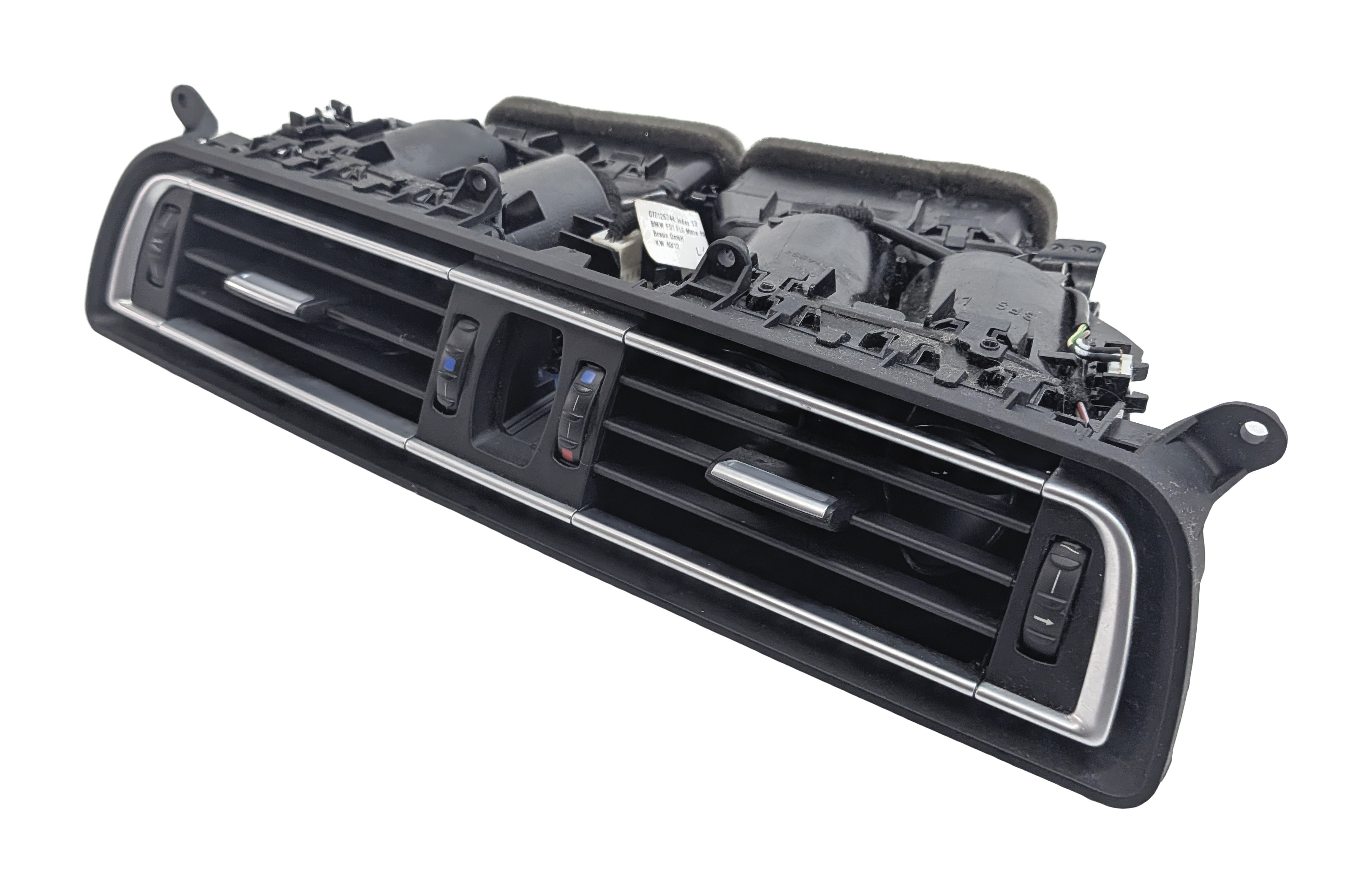2013 BMW 750LI (F01) FRONT CENTER DASH HEAT AIR AC HVAC VENT (Black) — exact item pictured