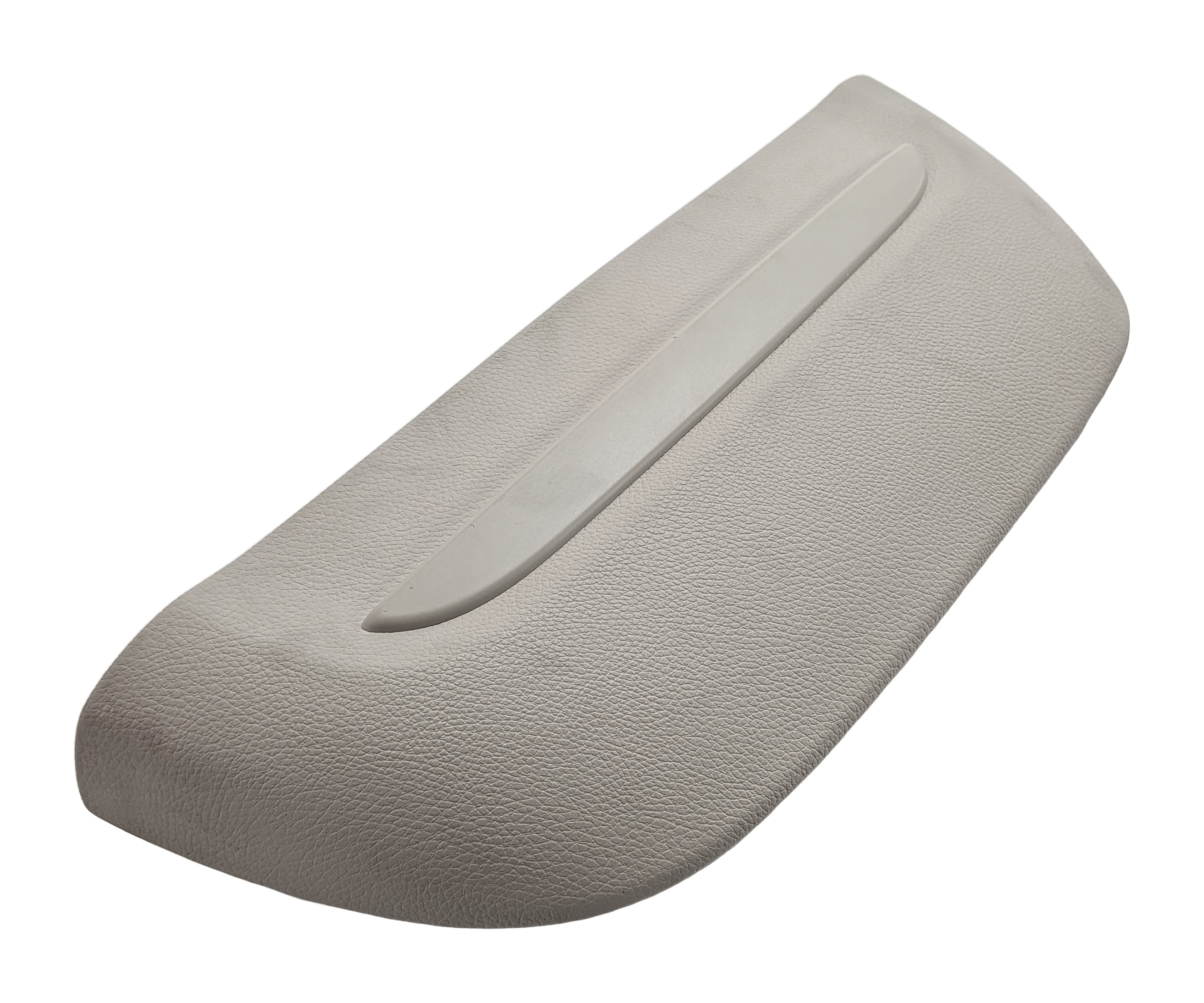2013 BMW 750LI F01 FRONT LEFT DRIVER SEAT BACK COVER TRIM w/ LIGHT (Ivory) — exact item pictured