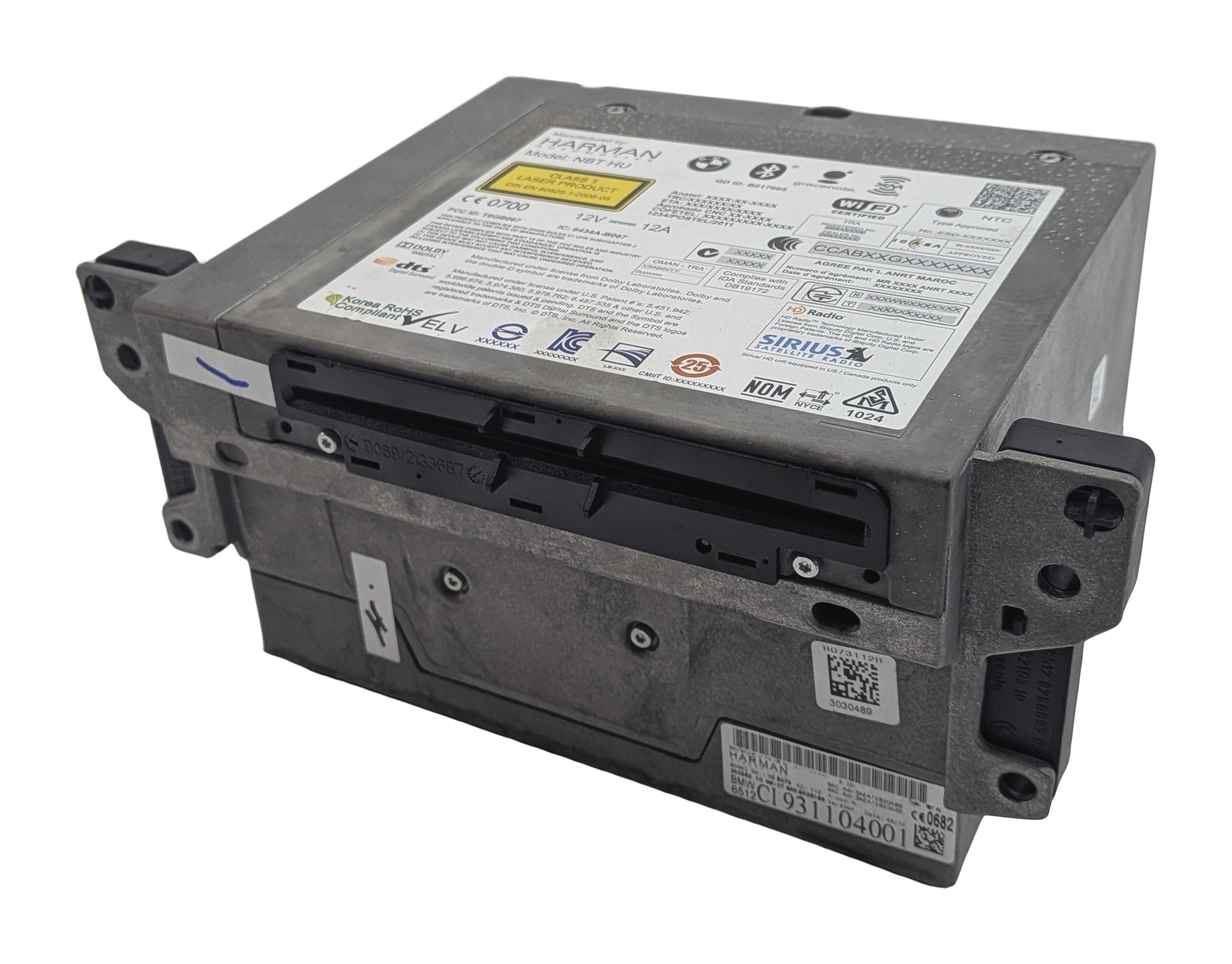 12-14 BMW 328i 335i 528i 535i 550i 740i 750i 760i CD DVD NAV STEREO RECEIVER — exact item pictured