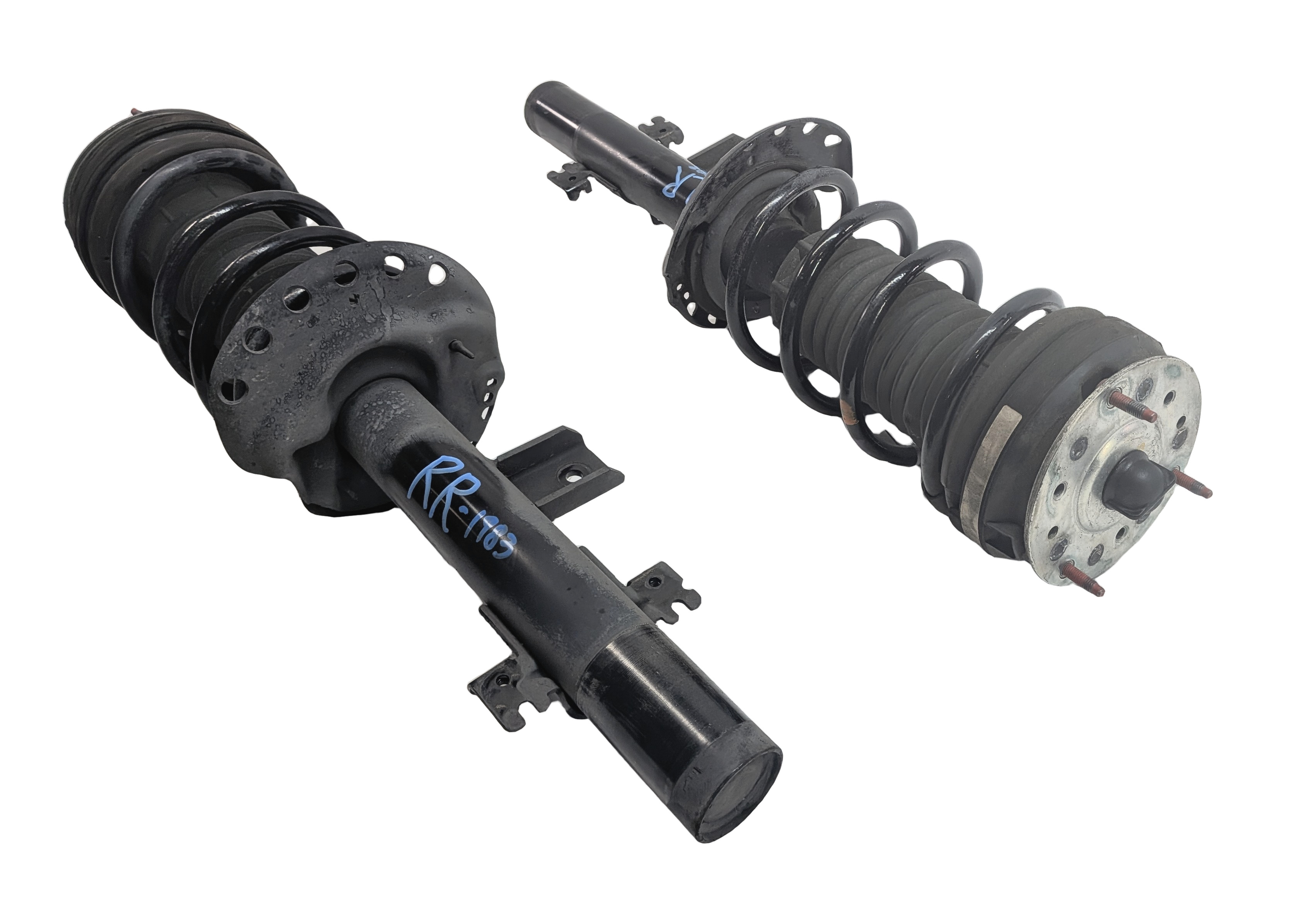 12-19 RANGE ROVER EVOQUE (L538) REAR LEFT & RIGHT SUSPENSION SHOCK STRUT SET-2 — exact item pictured