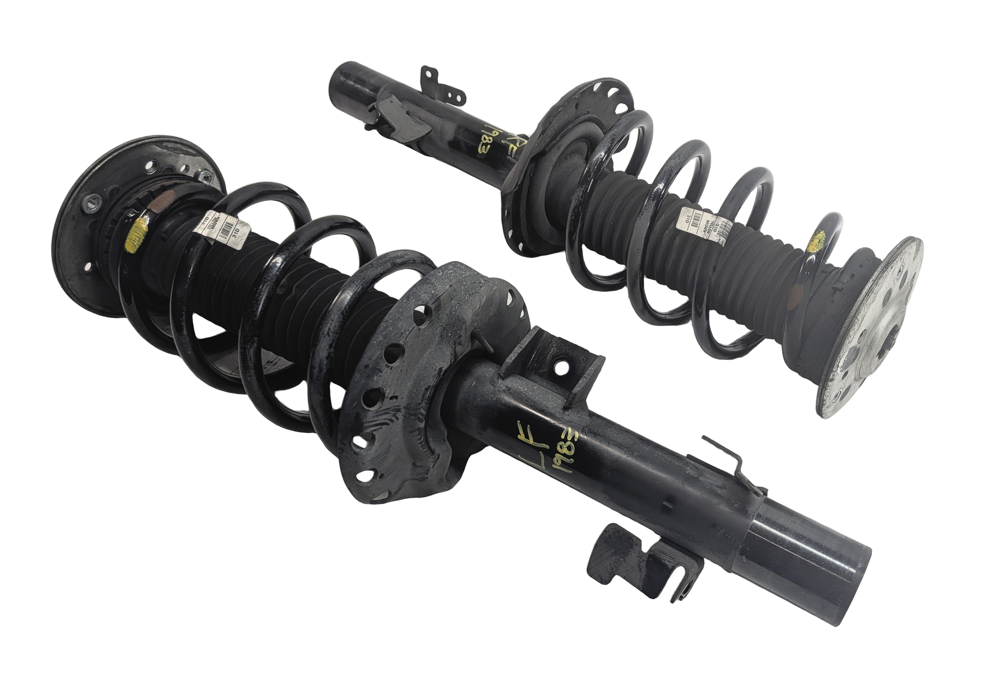 12-19 RANGE ROVER EVOQUE (L538) FRONT LEFT & RIGHT SUSPENSION SHOCK STRUT SET-2 — exact item pictured