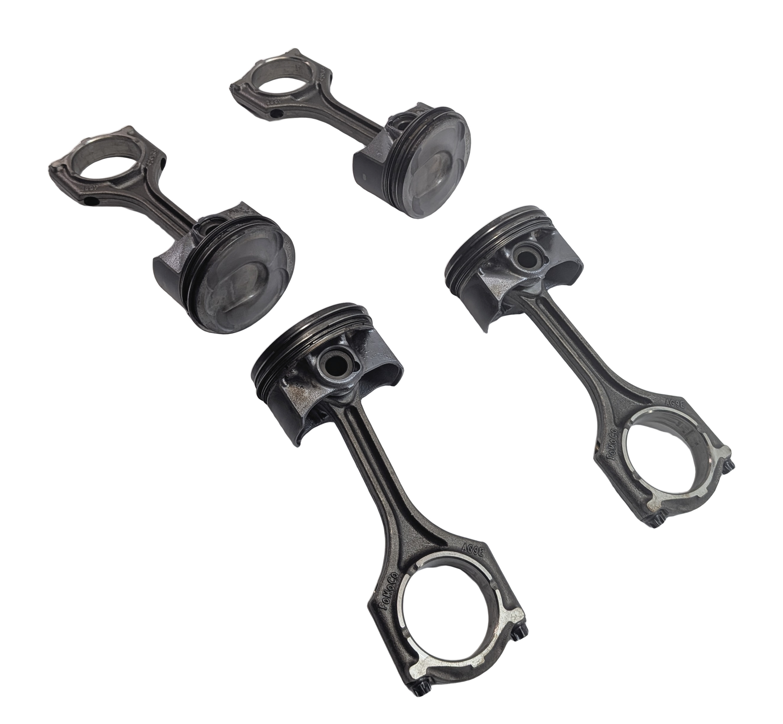 2015 RANGE ROVER EVOQUE (L538) 2.0L (204PT) ENGINE PISTON CONNECTING ROD SET/4 — exact item pictured