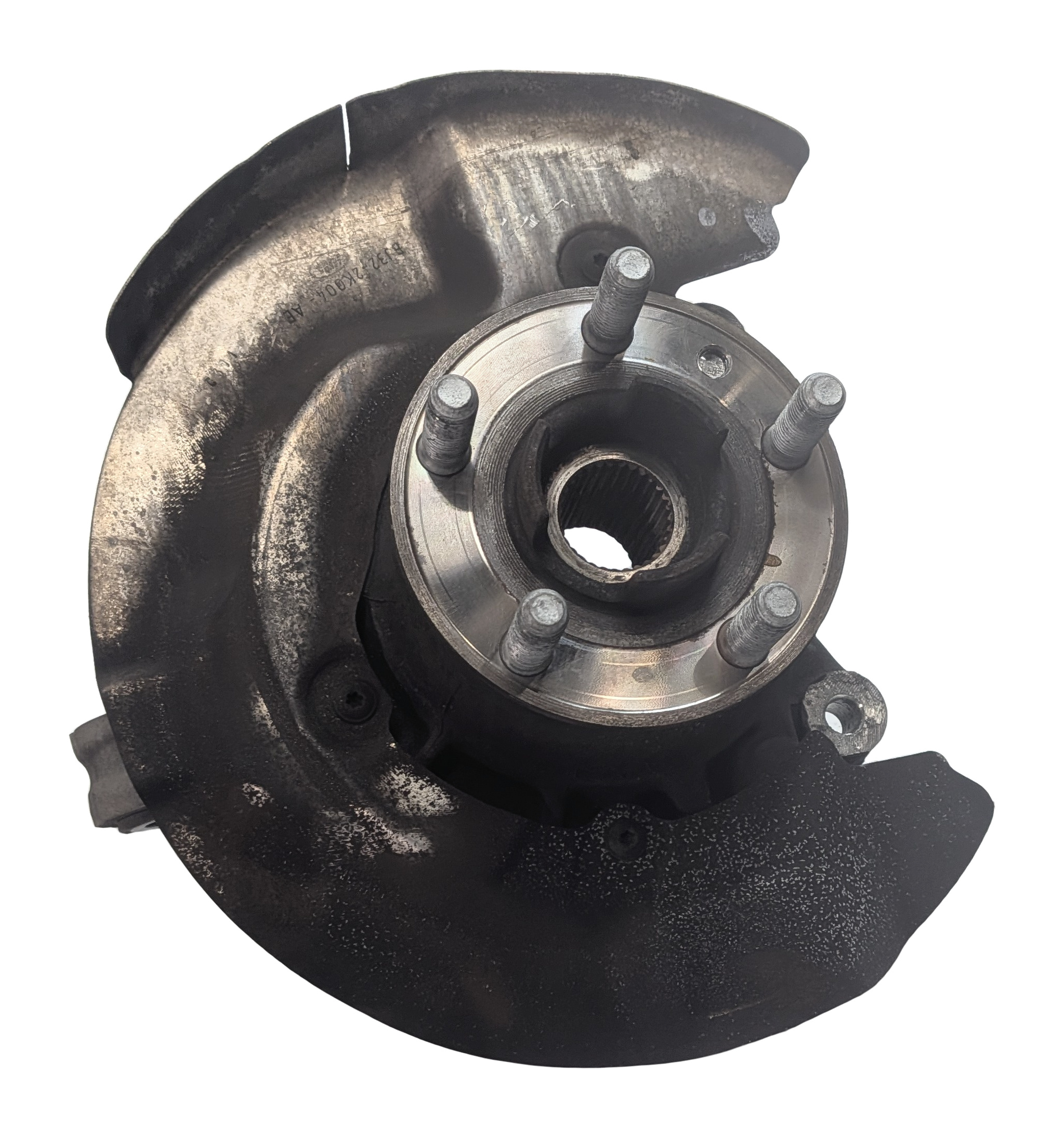 12-15 RANGE ROVER EVOQUE (L538) FRONT RIGHT PASSENGER SPINDLE KNUCKLE WHEEL HUB — exact item pictured