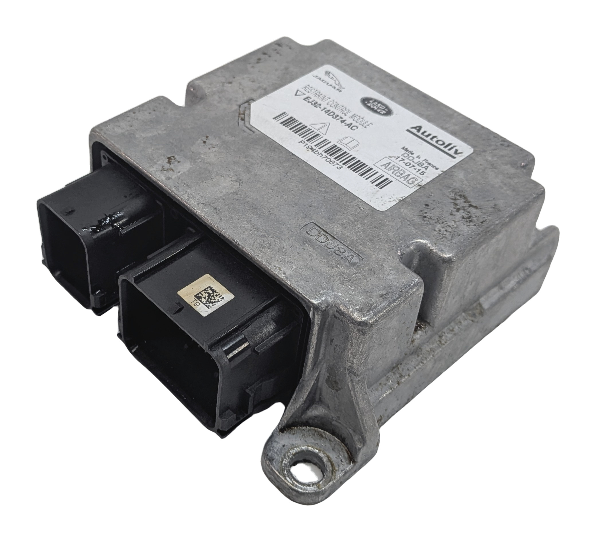 2014-2015 RANGE ROVER SPORT EVOQUE (L405 L494 L538) SRS SAFETY CONTROL MODULE — exact item pictured
