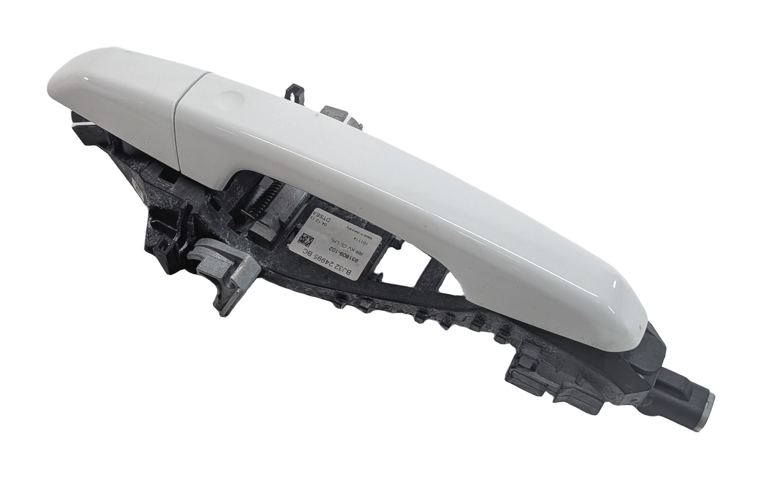 12-17 RANGE ROVER EVOQUE L494 L405 L538 REAR LEFT PASSIVE DOOR HANDLE (White) — exact item pictured