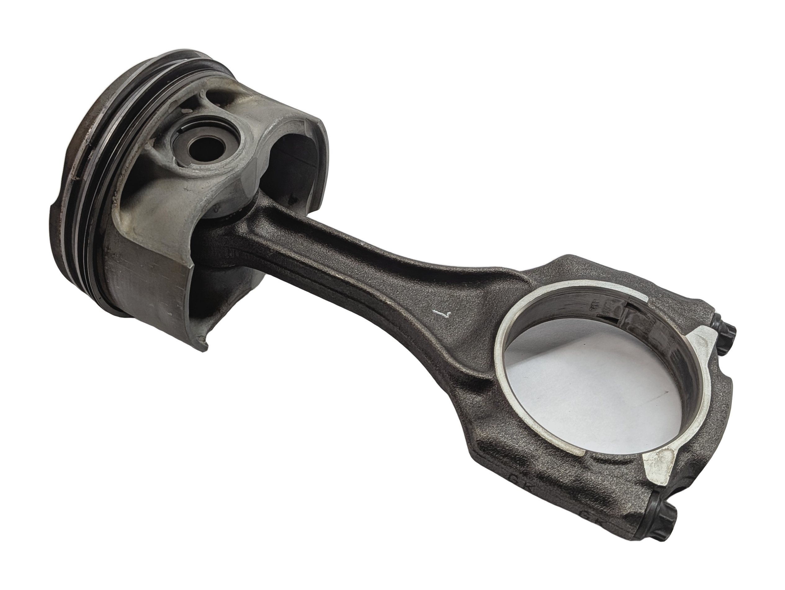 09-14 BMW 550i 750i X5 X6 (F01 F10 E70 E71) 4.4L N63 PISTON & CONNECTING ROD — exact item pictured