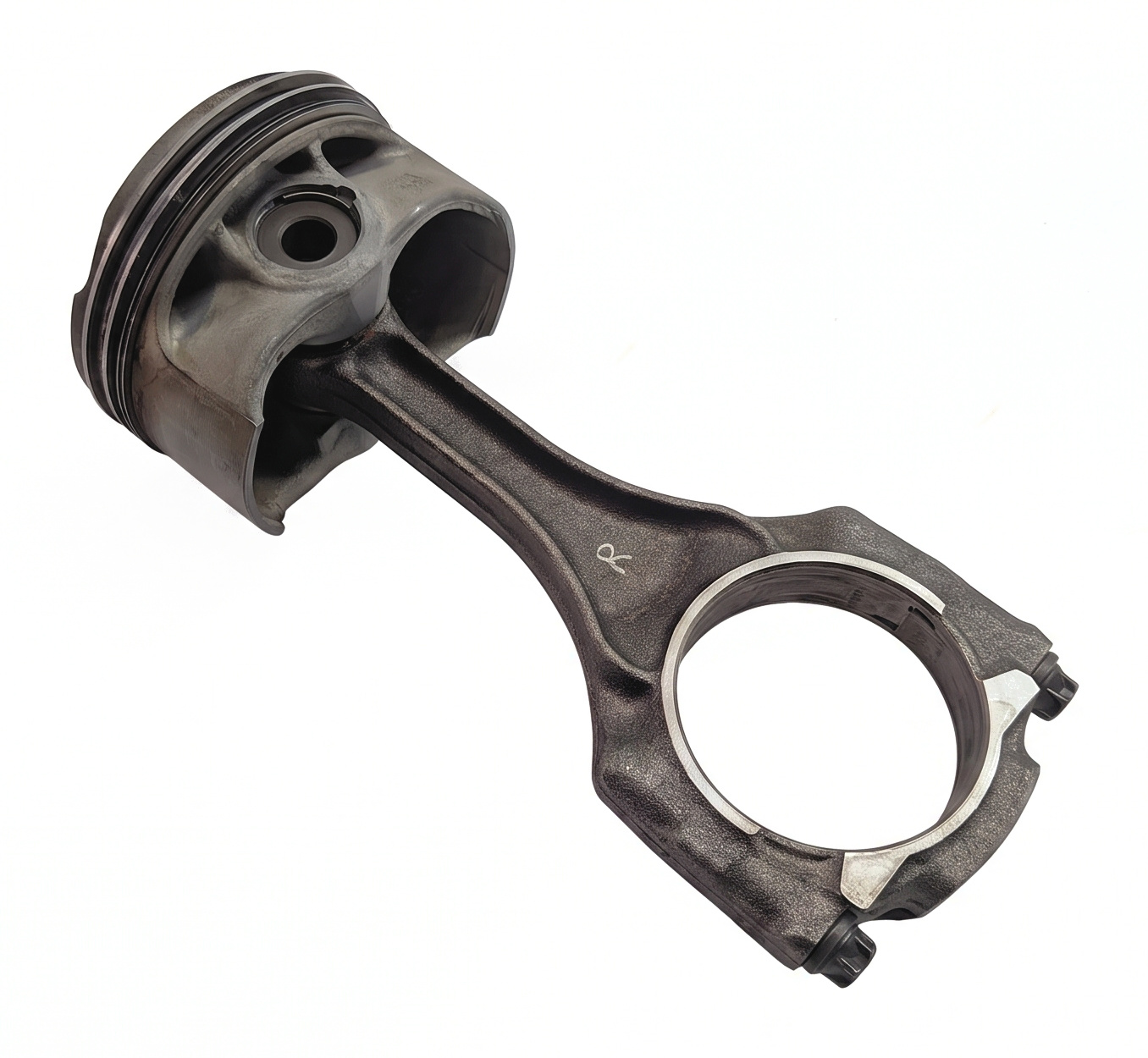 09-14 BMW 550i 750i X5 X6 (F01 F10 E70 E71) 4.4L N63 PISTON & CONNECTING ROD — exact item pictured