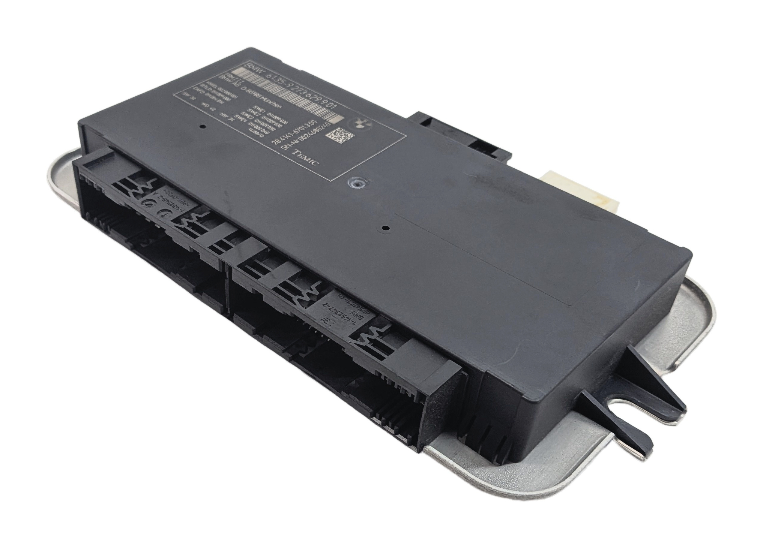 10-17 BMW 5 6 7 M5 X3 X4 (F06 F10 F12 F25 F26) FRM III BODY LIGHT CONTROL MODULE — exact item pictured