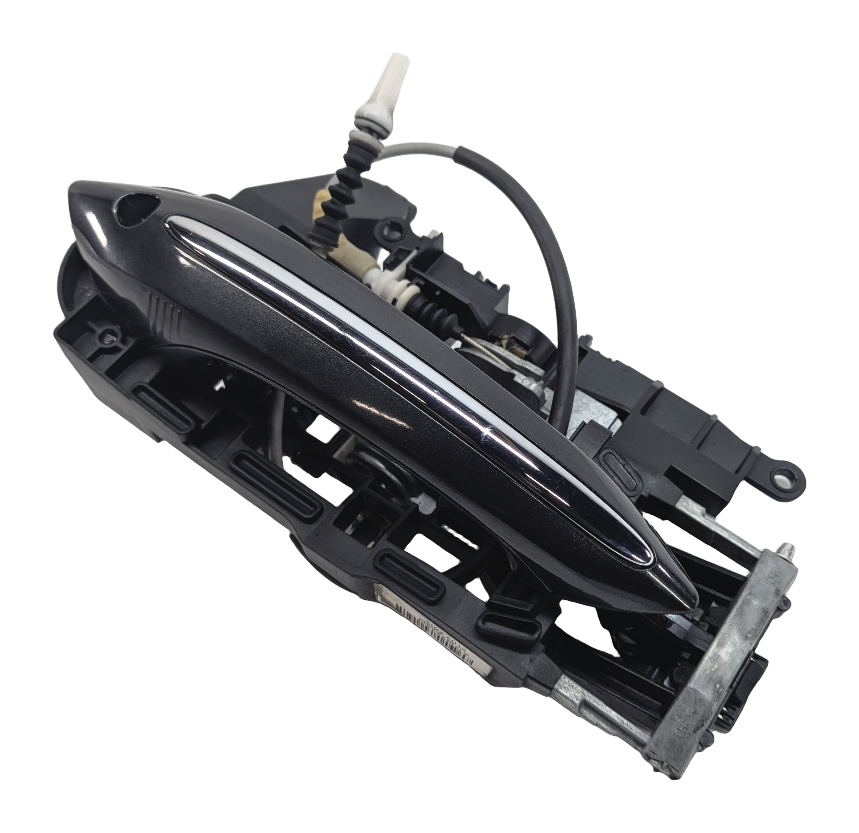 09-15 BMW 7 SERIES (F01 F02) FRONT LEFT DRIVER COMFORT DOOR HANDLE (Gray) — exact item pictured