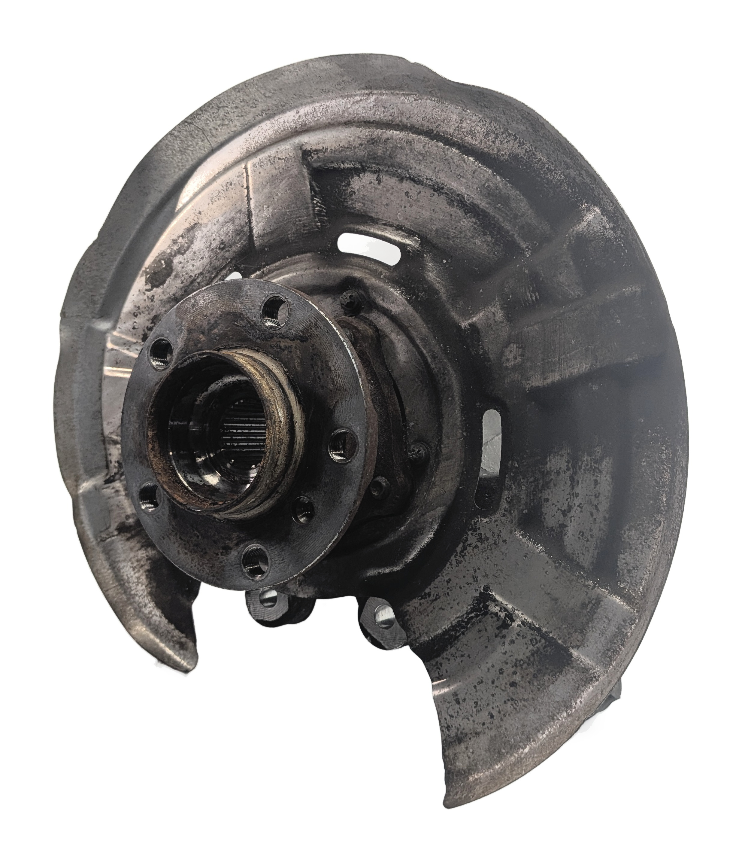 2012-2018 BMW 640i 650i F06 F12 F13 REAR RIGHT SPINDLE KNUCKLE WHEEL HUB — exact item pictured