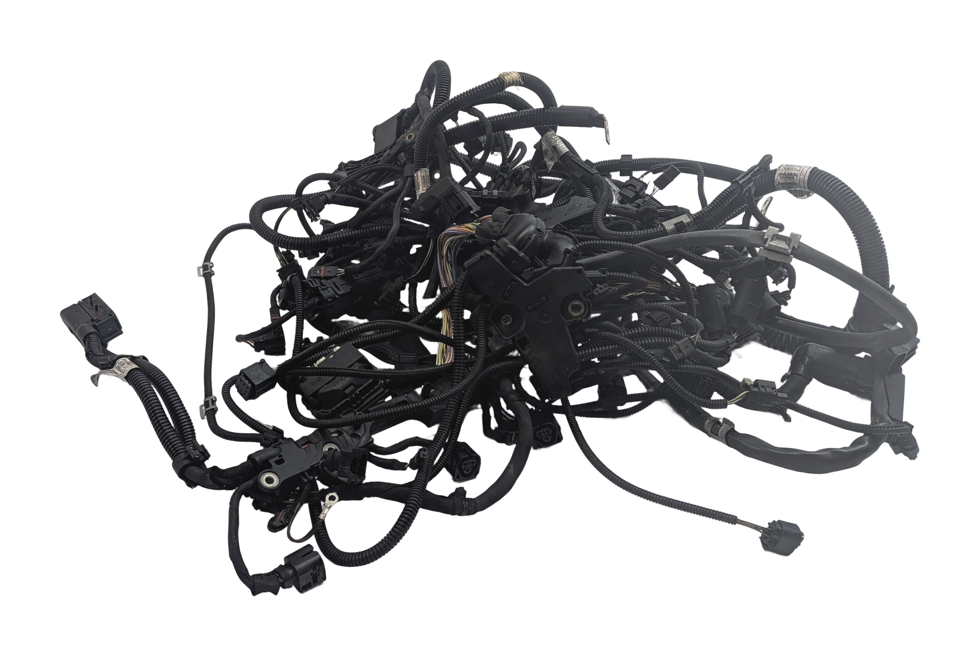 2016 BMW 650I F12 4.4L N63 ENGINE MOTOR WIRE WIRING HARNESS LOOM SET — exact item pictured