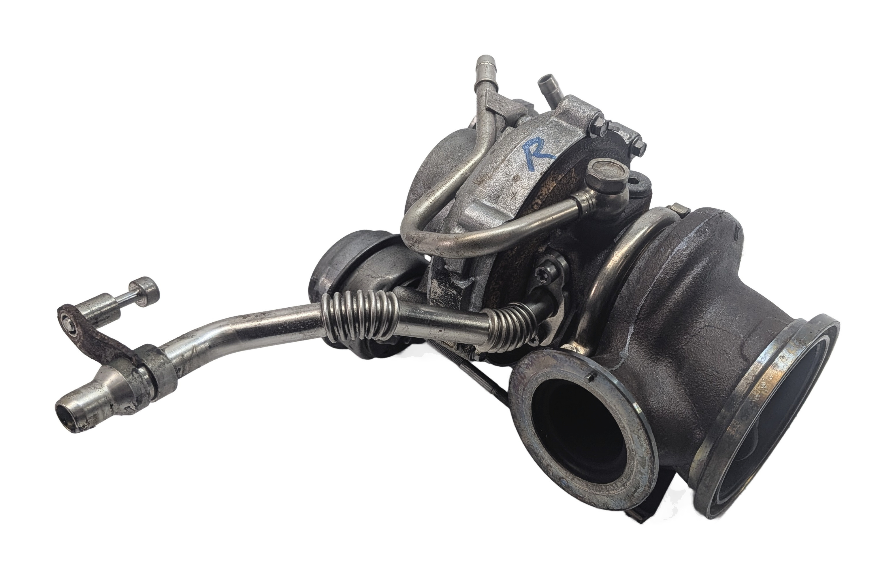 2013-2019 BMW 550i 550iGT 650i 750i X5 X6 4.4L N63 ENGINE RIGHT TURBOCHARGER — exact item pictured
