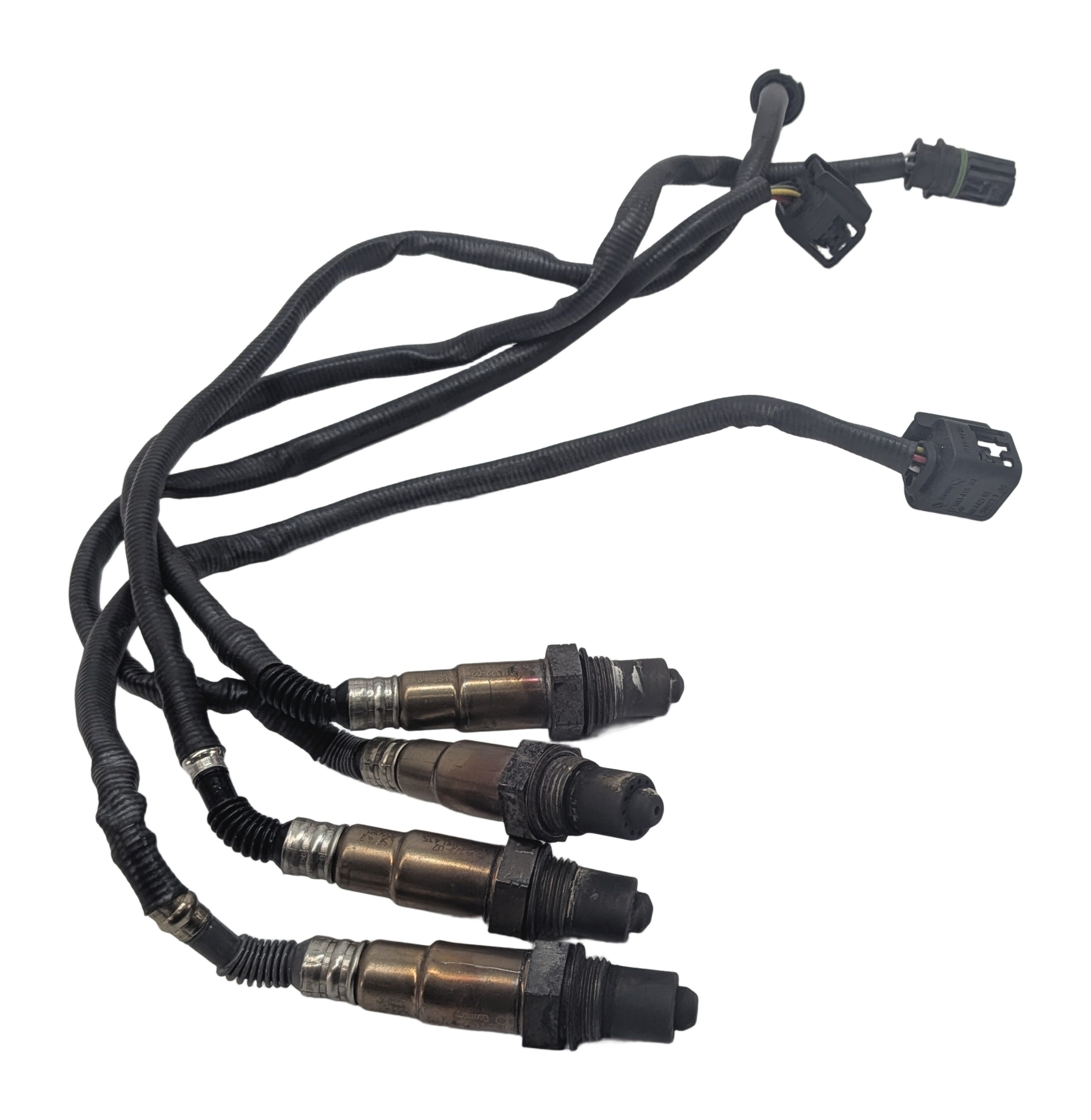2016 BMW 650I CONVERTIBLE F12 4.4L N63 ENGINE OXYGEN O2 LAMBDA SENSOR SET/4 — exact item pictured