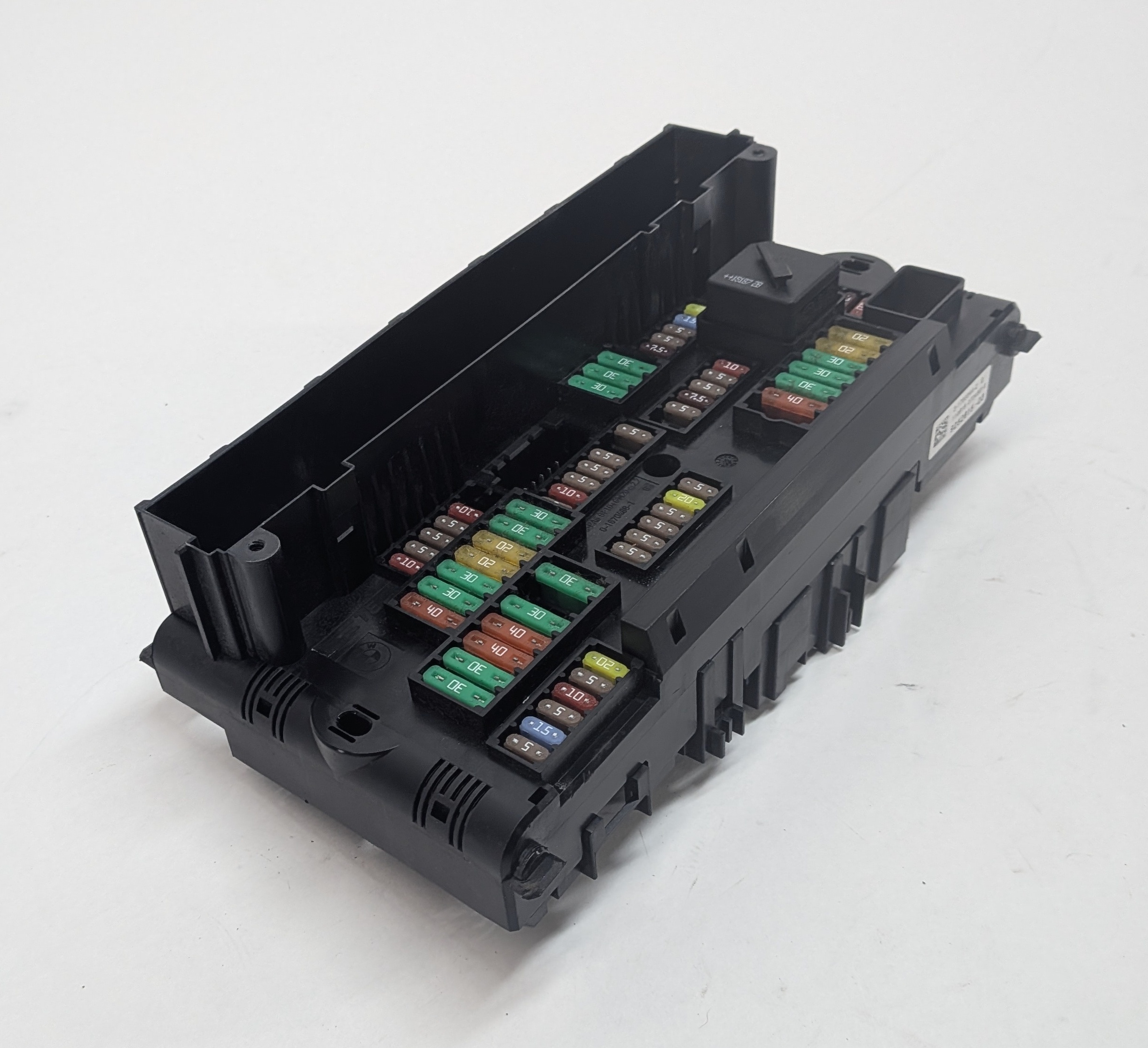 2016 BMW 650I CONVERTIBLE F12 4.4L FRONT POWER DISTRIBUTION FUSE BOX RELAY — exact item pictured