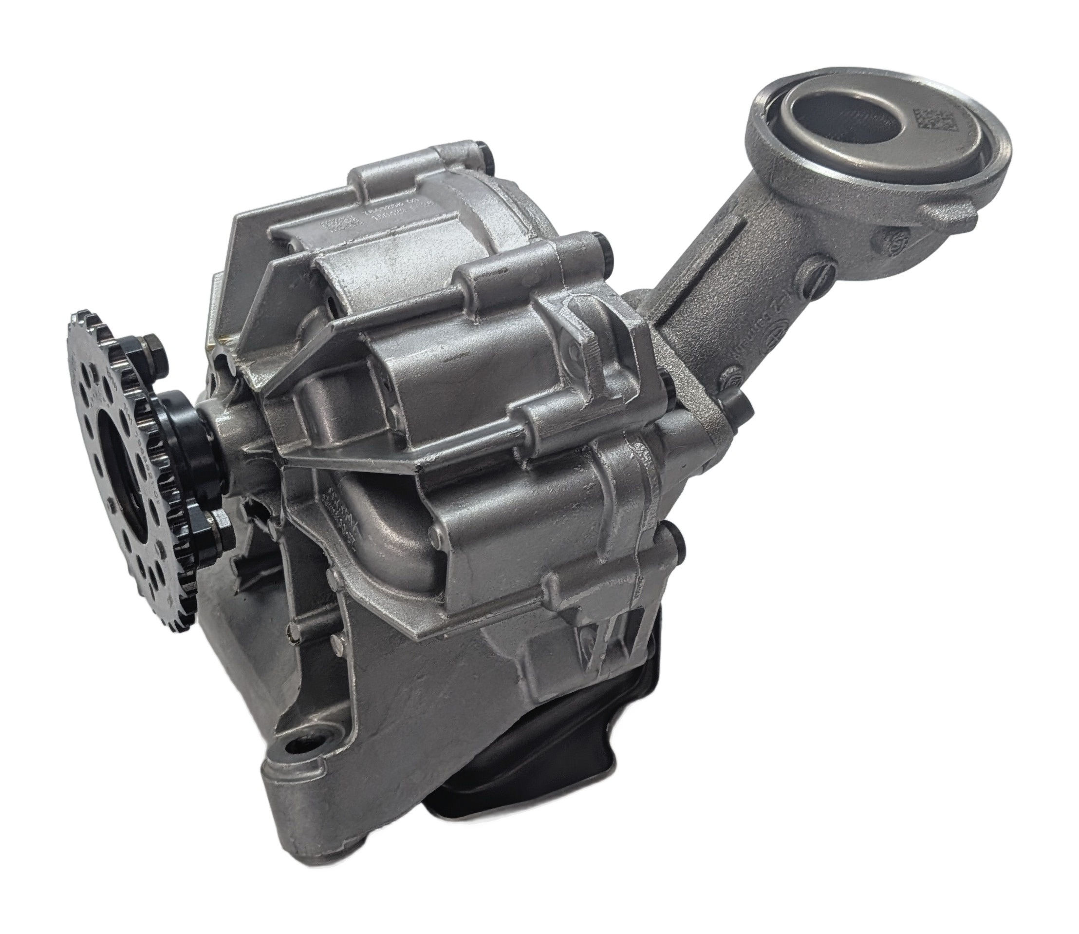 2016 BMW 650I CONVERTIBLE F12 4.4L N63 ENGINE OIL PUMP w/PICKUP TUBE SPROCKET — exact item pictured