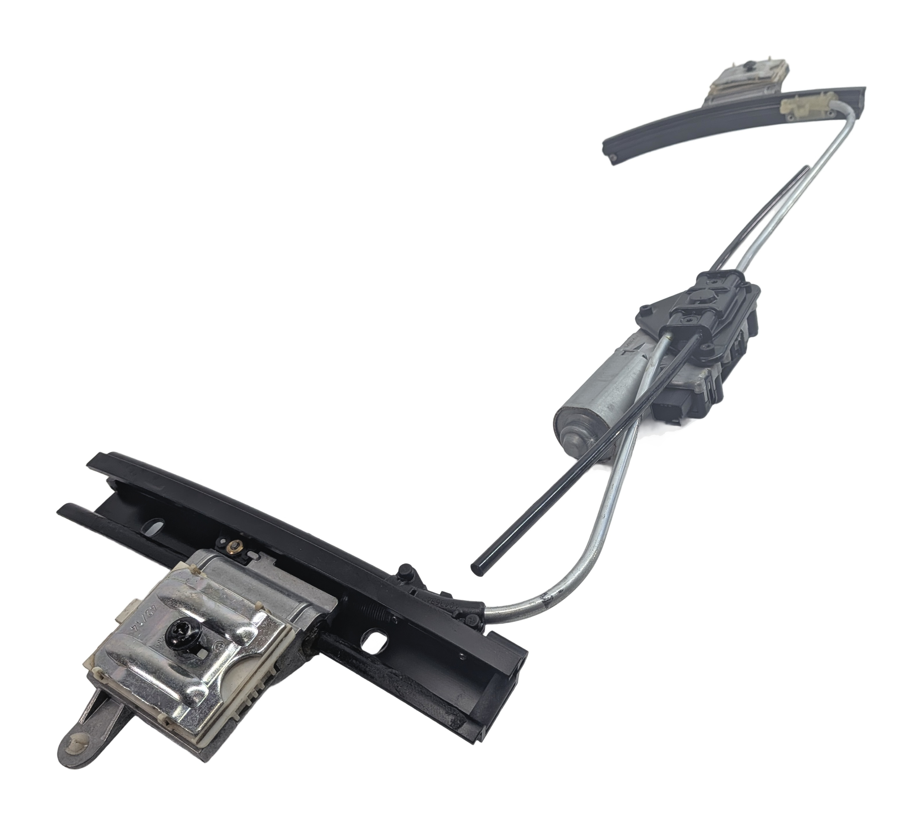 2016 BMW 650I CONVERTIBLE F12 REAR QUARTER WINDOW MOTOR REGULATOR — exact item pictured