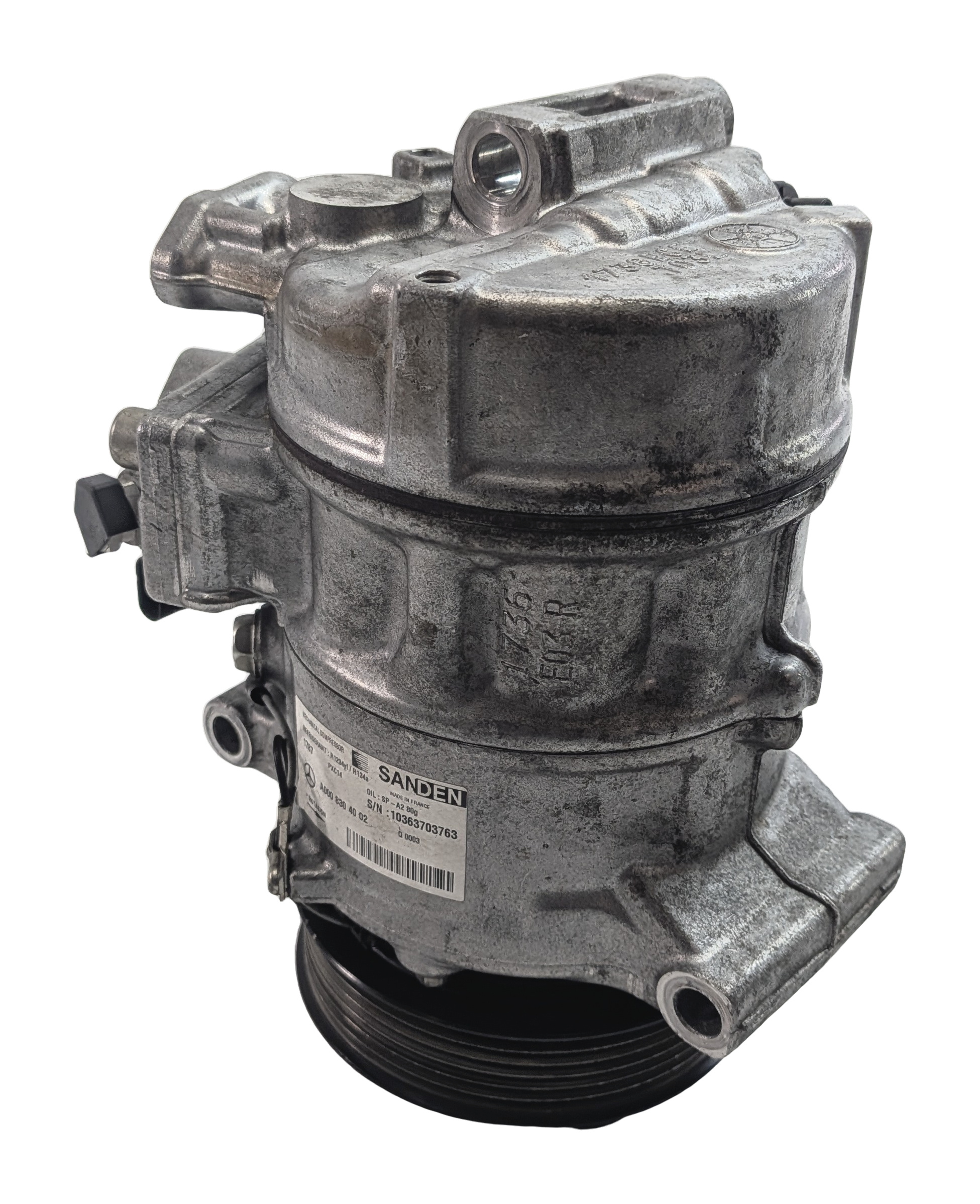 2017-2023 MERCEDES C300 GLC300 E300 E350 (W205 X253 W213) A/C COMPRESSOR — exact item pictured
