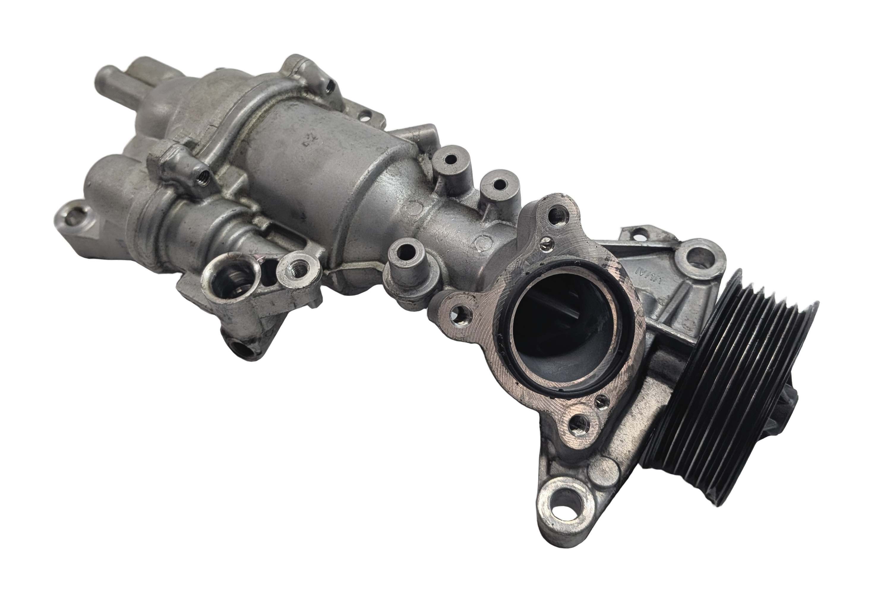 2017 MERCEDES C300 (W205) 2.0L (274.920) ENGINE WATER COOLANT PUMP w/ THERMOSTAT — exact item pictured