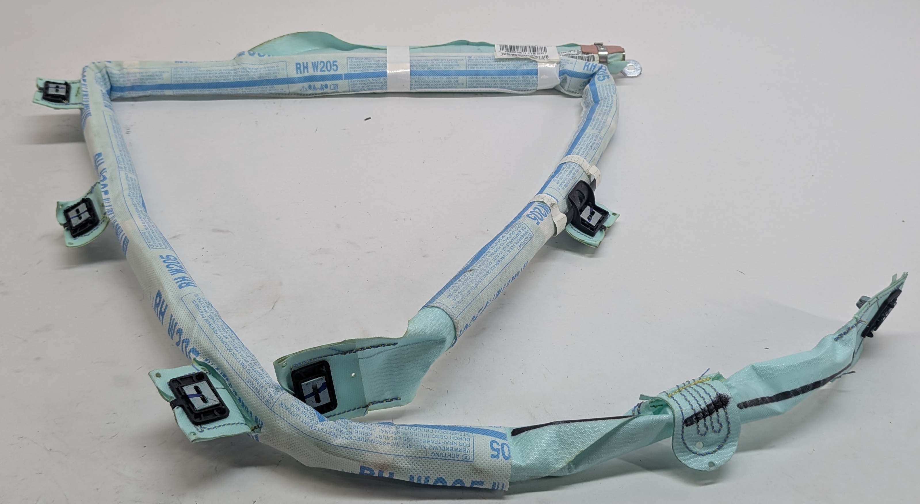 15-2021 MERCEDES C300 C350E C400 C450 C43 C63 (W205) RIGHT SIDE CURTAIN AIRBAG — exact item pictured
