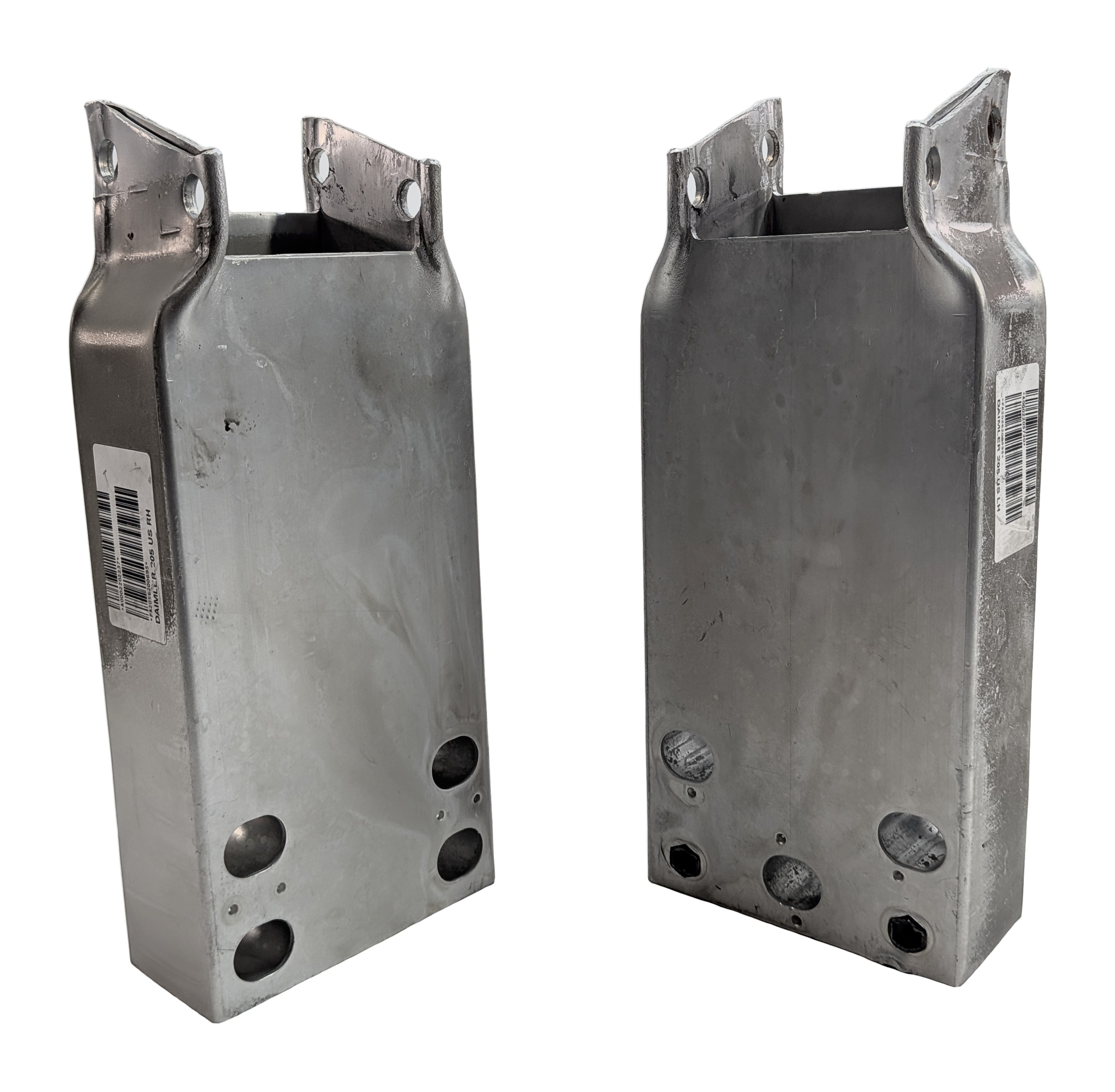 15-21 MERCEDES C300 C350 C400 C450 (W205) FRONT BUMPER REINFORCEMENT BRACKET SET — exact item pictured