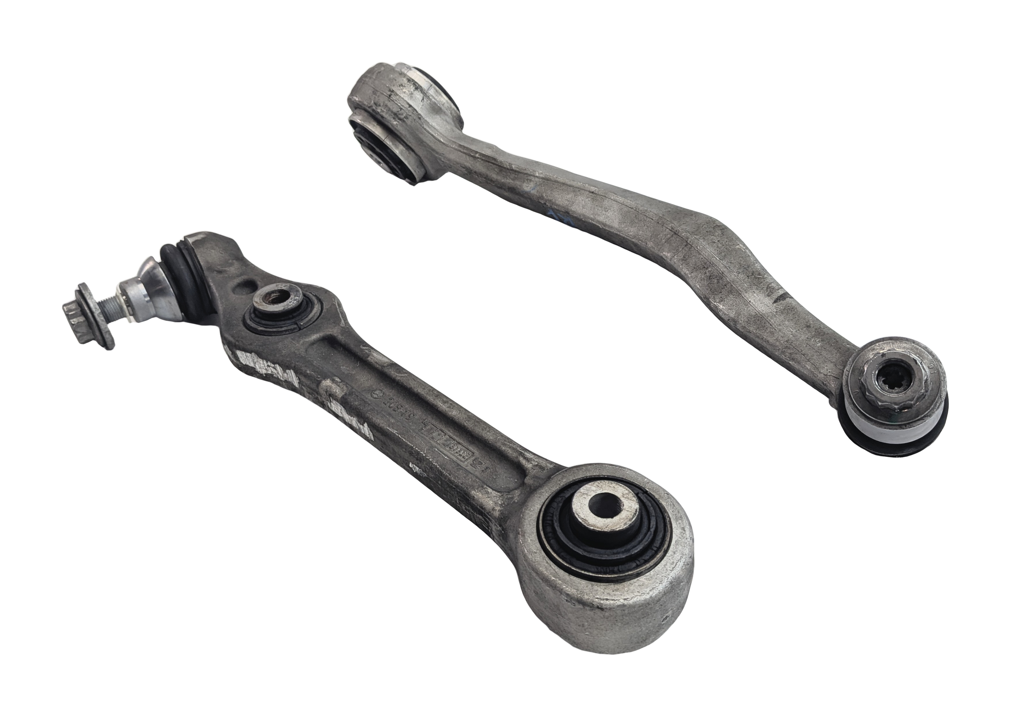 15-23 MERCEDES C300 E450 W205 W213 FRONT RIGHT LOWER CONTROL ARM STRUT ROD SET 2 — exact item pictured