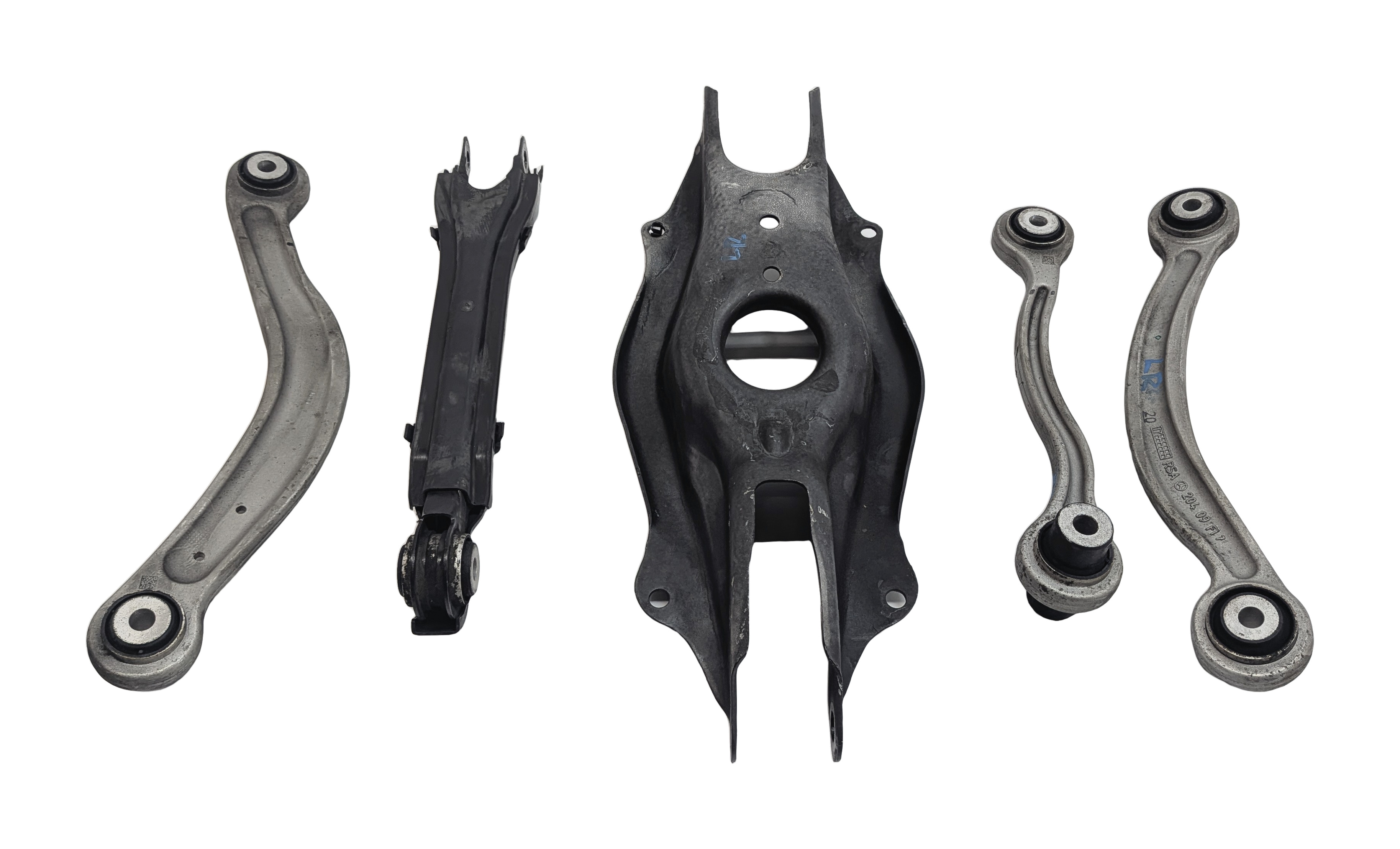 2017 MERCEDES C300 (W205) REAR LEFT DRIVER SUSPENSION CONTROL ARM SET/5 — exact item pictured