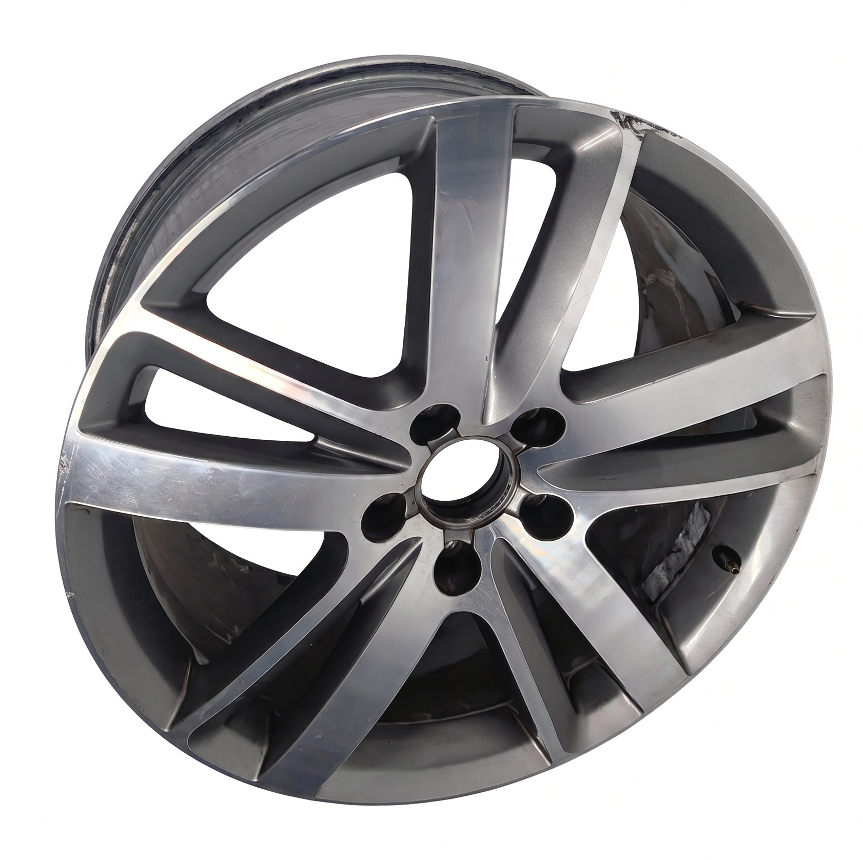 2010-2015 AUDI Q7 (4L) 20x9 10-SPOKE ALUMINUM ALLOY WHEEL RIM — exact item pictured