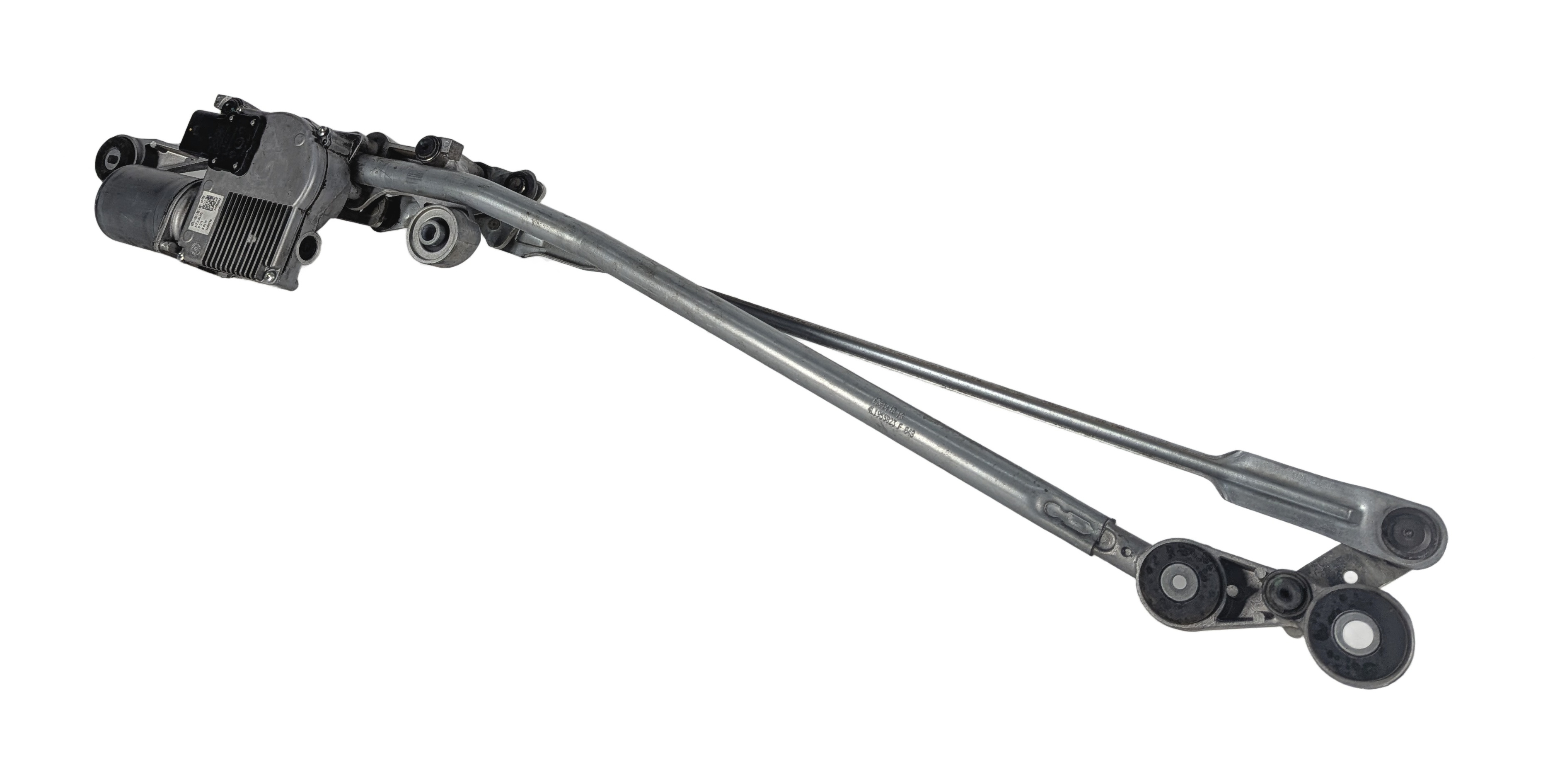 2007-2015 AUDI Q7 (4L) FRONT WINDSHIELD WIPER MOTOR w/ LINKAGE — exact item pictured