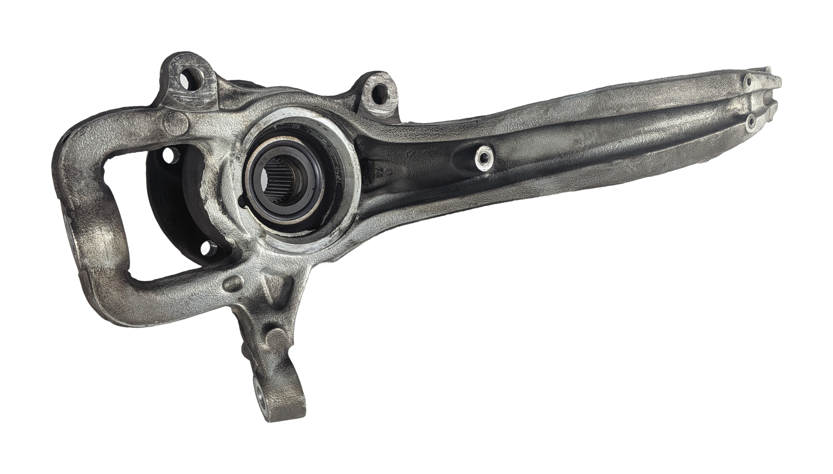 2011-2015 AUDI Q7 (4L) RIGHT FRONT PASSENGER SPINDLE KNUCKLE WHEEL HUB BEARING — exact item pictured