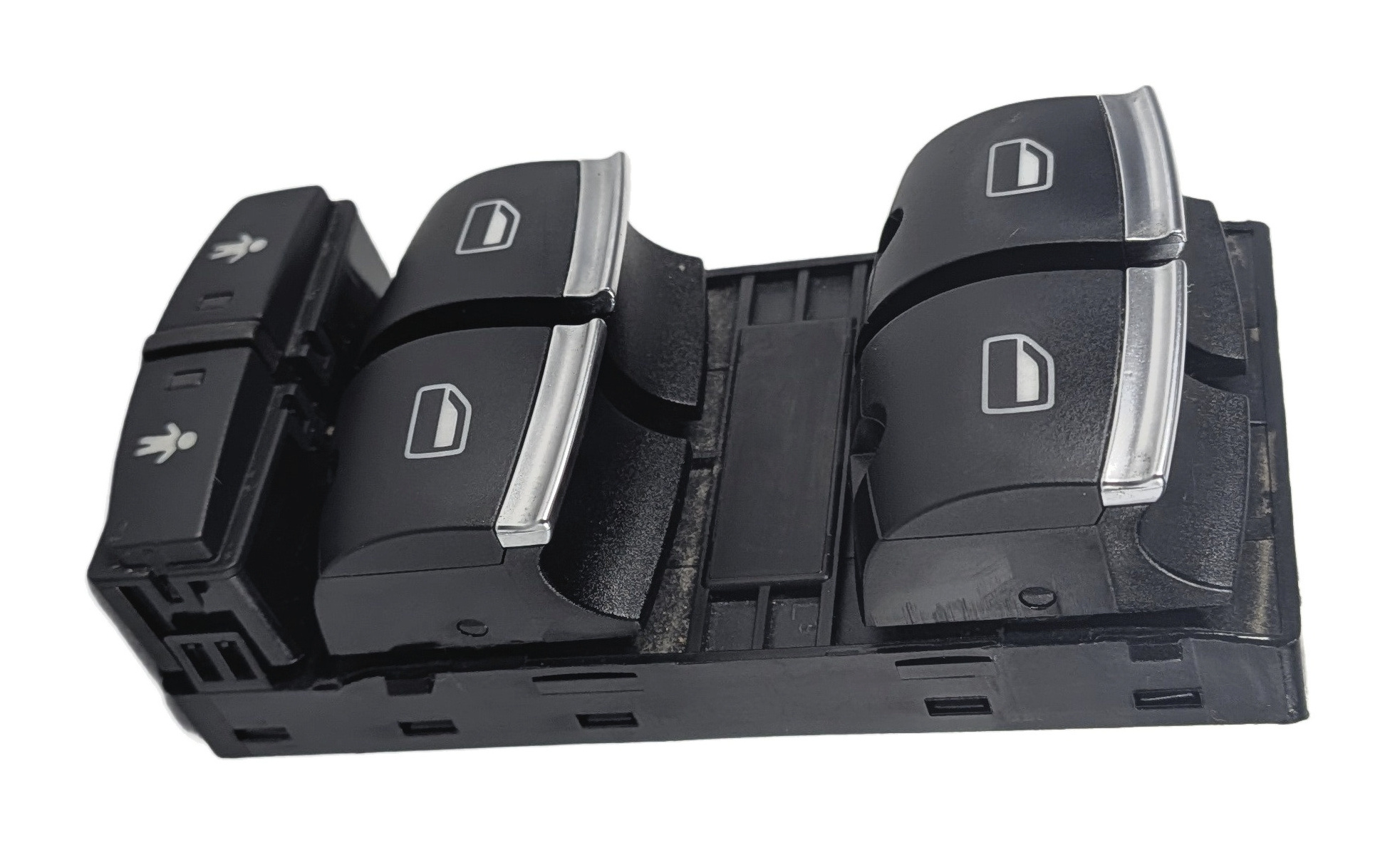 11-15 AUDI Q7 (4L) FRONT LEFT DRIVER MASTER POWER WINDOW SWITCH w/ CHILD LOCK — exact item pictured