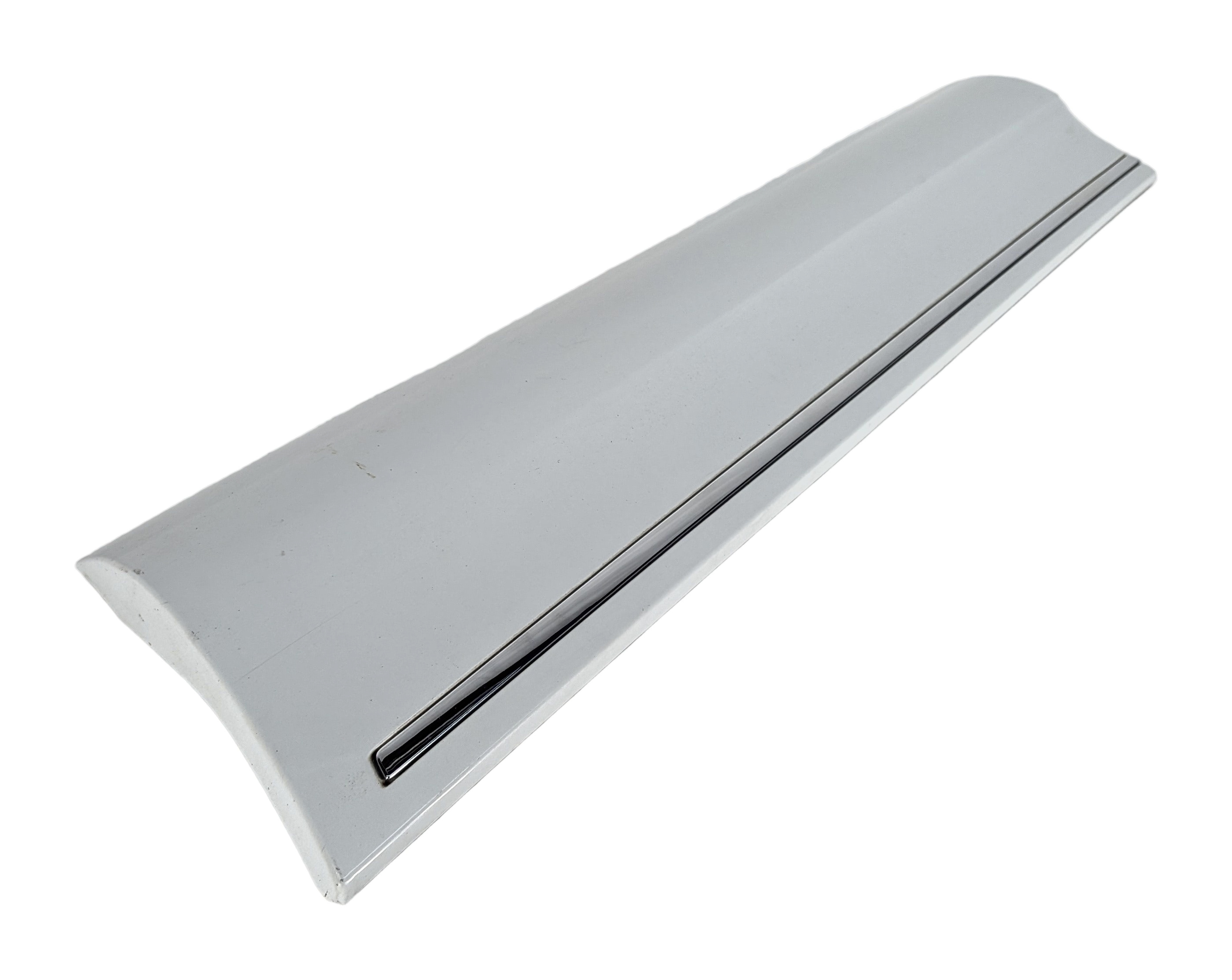 2010-2015 AUDI Q7 REAR LEFT LOWER DOOR TRIM MOULDING (w/out SLINE) (White) — exact item pictured