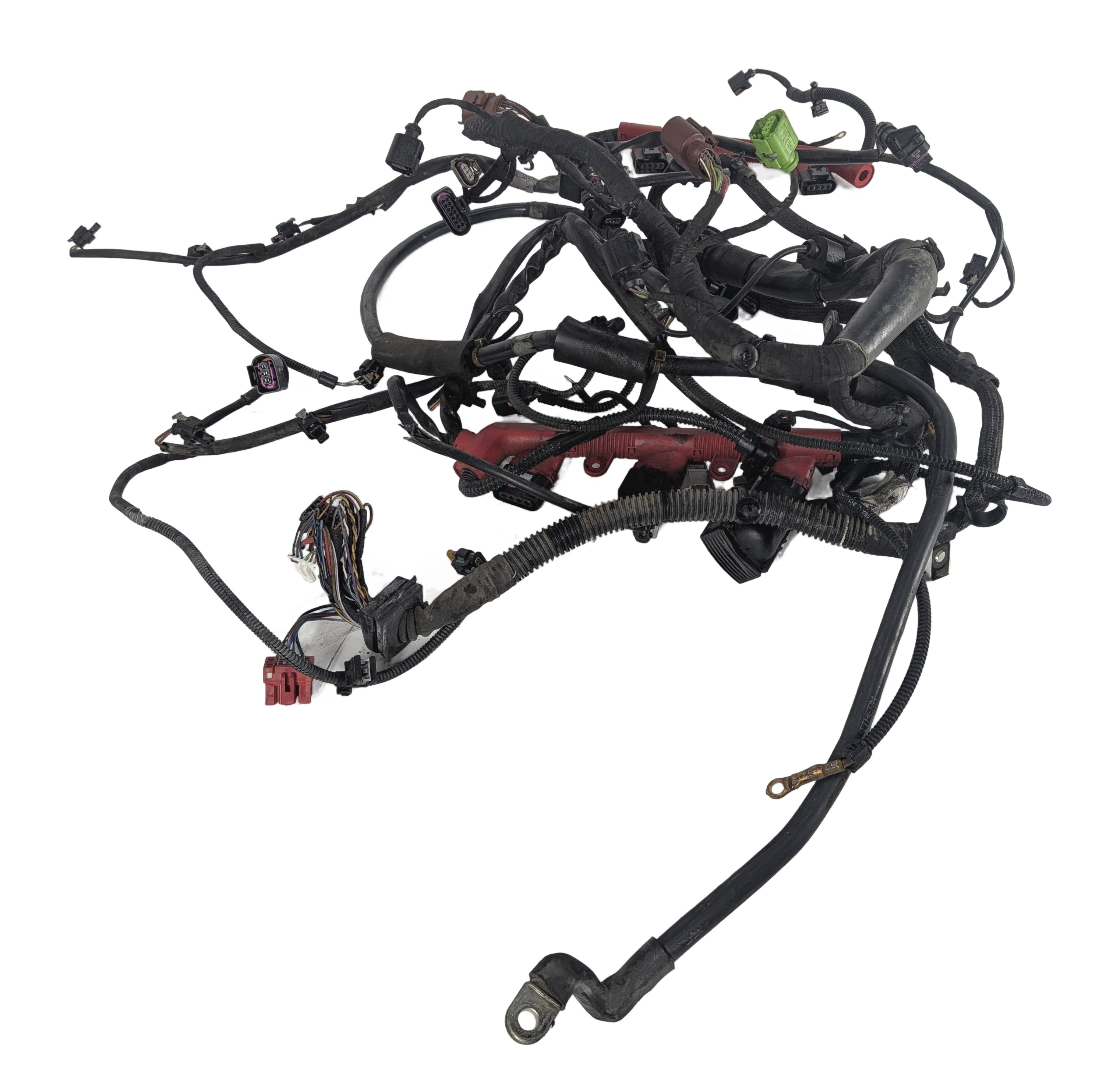 2015 AUDI Q7 (4L) 3.0L SUPER (CTWB) ENGINE MOTOR WIRE WIRING HARNESS LOOM — exact item pictured