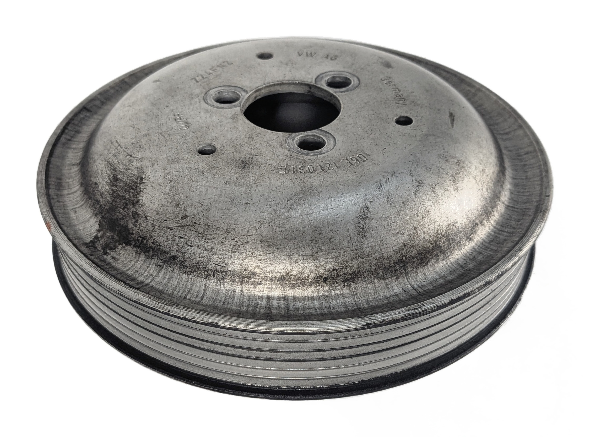 2015 AUDI Q7 (4L) 3.0L SUPER (CTWB) AUXILIARY ELECTRIC WATER COOLANT PUMP PULLEY — exact item pictured