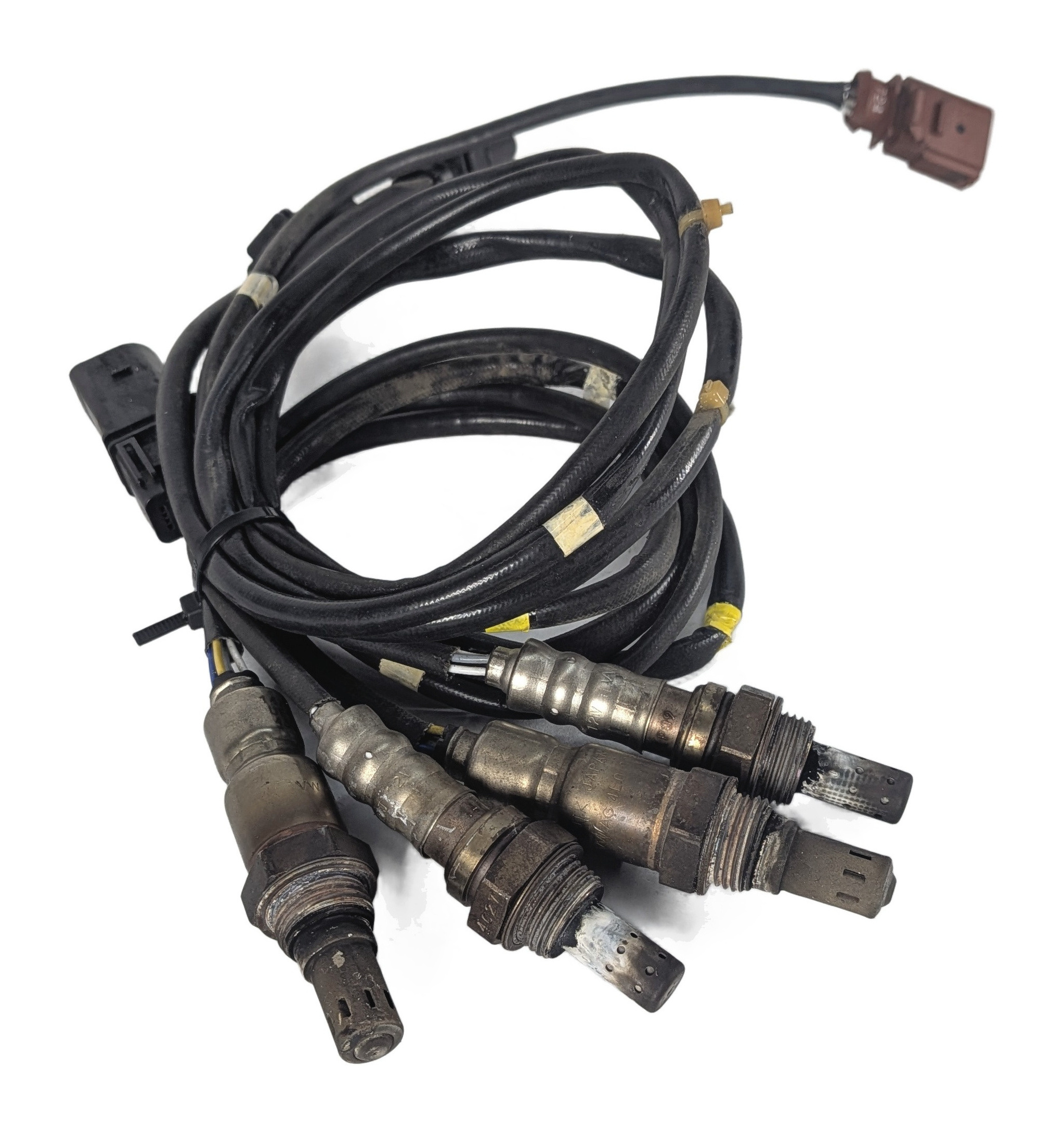 2015 AUDI Q7 (4L) 3.0L SUPER (CTWB) ENGINE OXYGEN O2 LAMBDA SENSOR SET/4 — exact item pictured