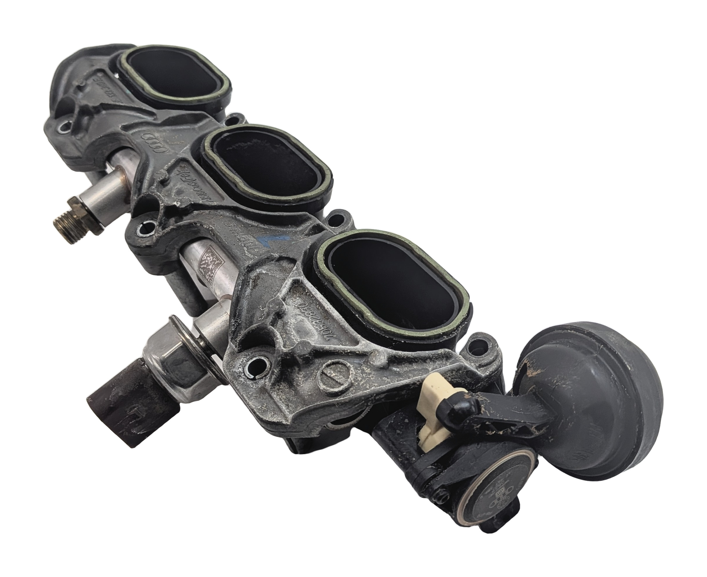12-17 AUDI A6 A7 Q5 S5 SQ5 3.0L SUPERCHARGED LEFT INTAKE MANIFOLD DIFFUSER RAIL — exact item pictured