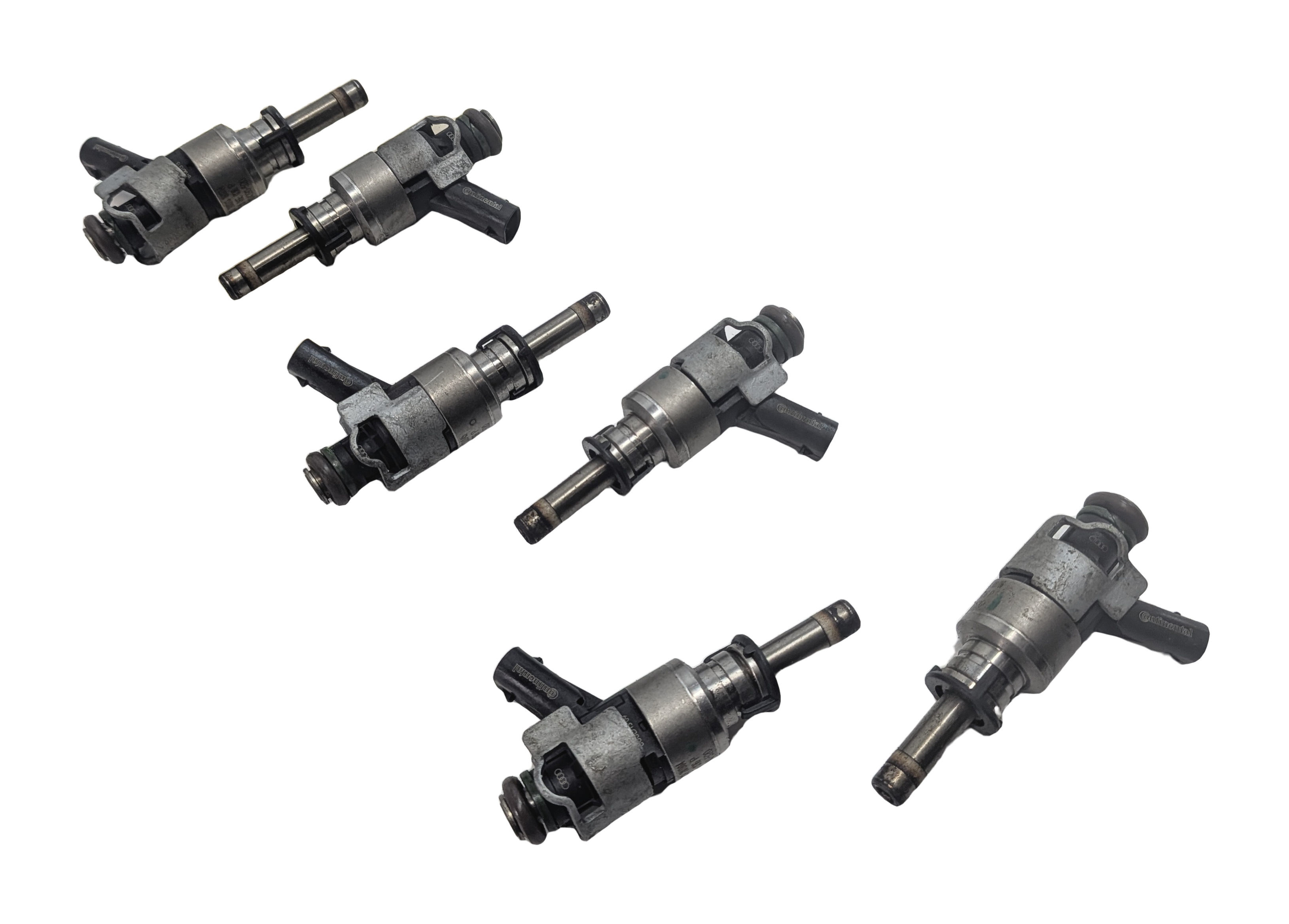 2011-2015 AUDI A6 A7 A8 Q5 Q7 S4 S5 (C7 D4 4L B8 8R 8T) 3.0L FUEL INJECTOR SET 6 — exact item pictured