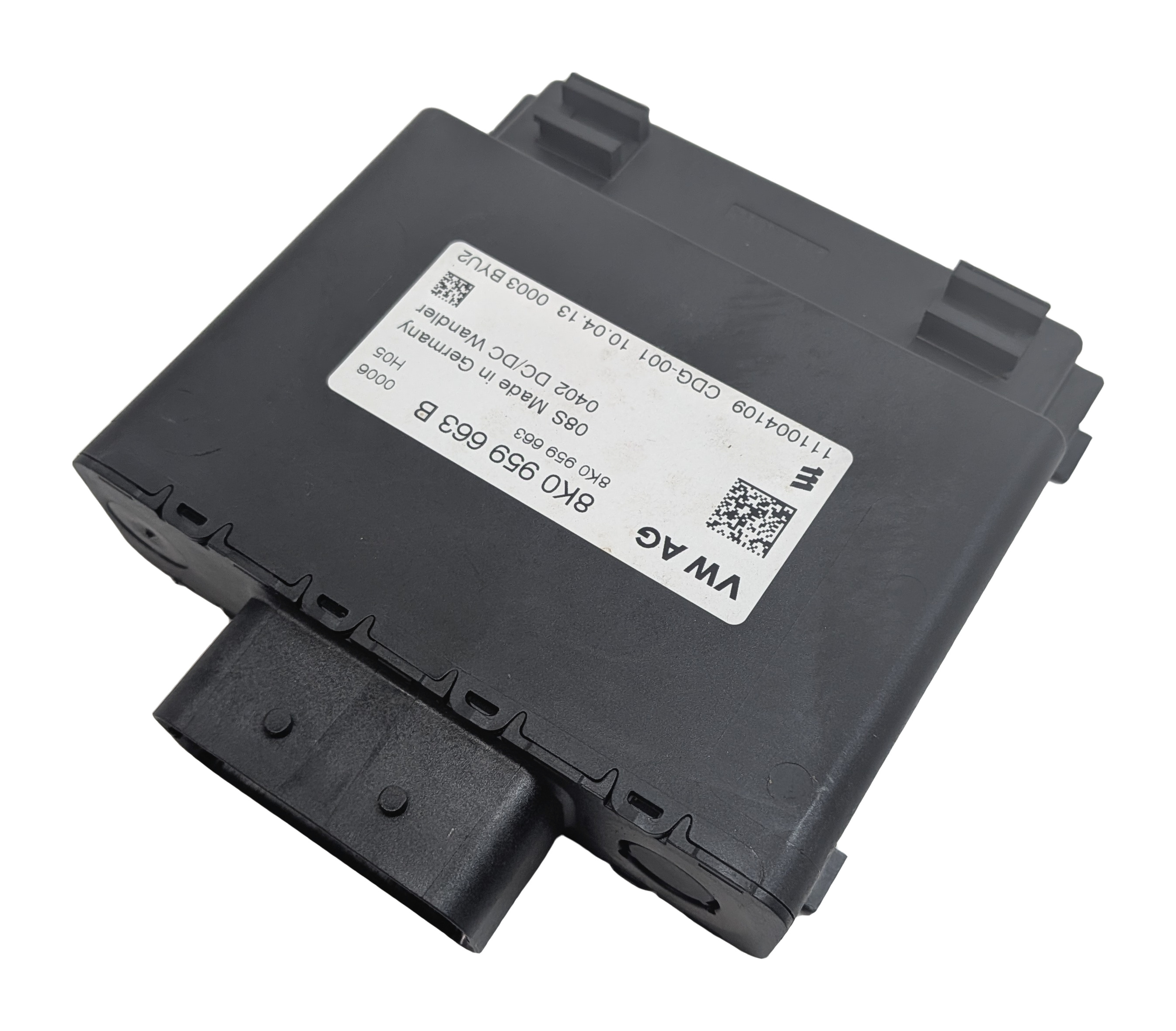 2013 AUDI Q5 (B8 8R) BATTERY VOLTAGE STABILIZER CONTROL MODULE COMPUTER — exact item pictured