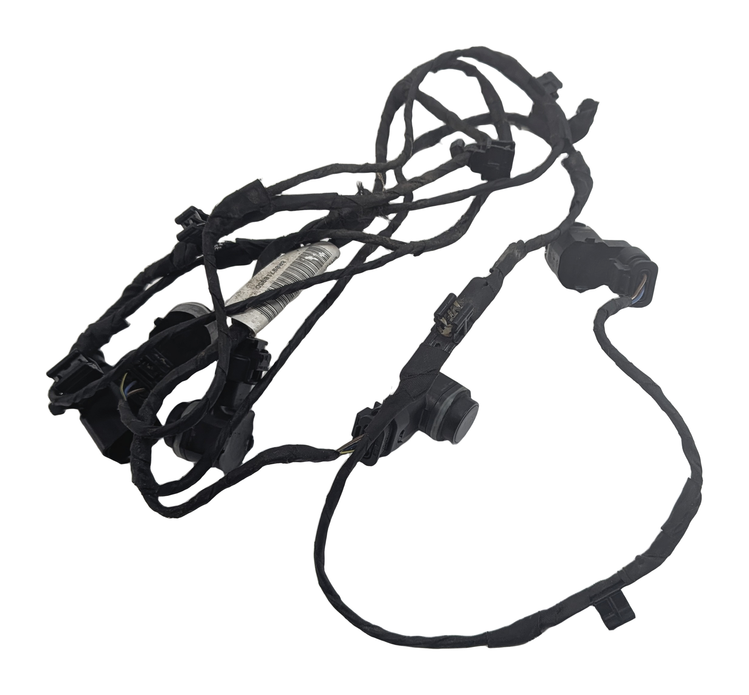 2013 AUDI Q5 (B8 8R) FRONT BUMPER PARK ASSIST PDC SENSORS w/WIRE HARNESS (Blue) — exact item pictured