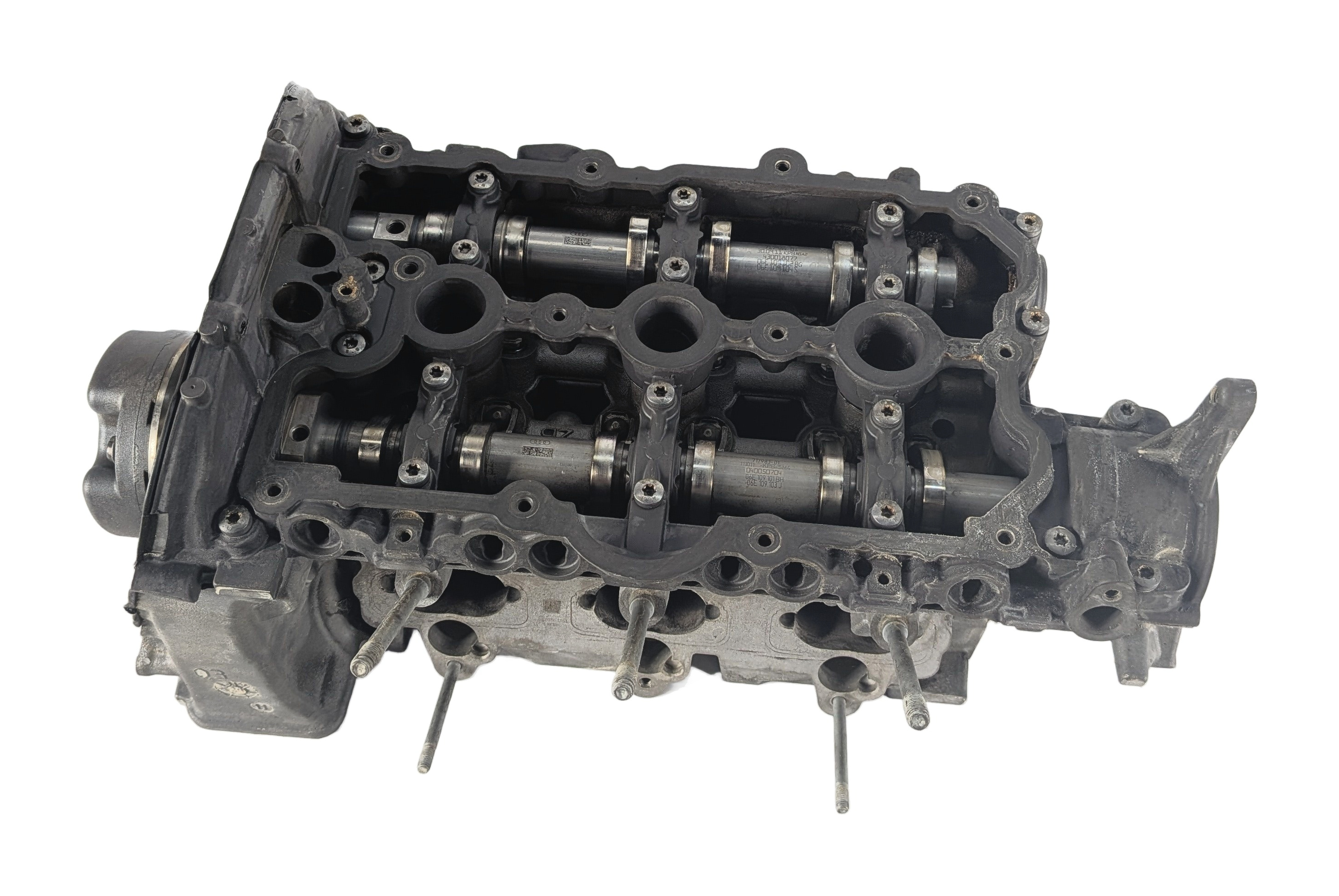 12-15 AUDI A6 A7 Q7 (C7 4G8 4L) 3.0L SUPERCHARGED ENGINE LEFT CYLINDER HEAD — exact item pictured