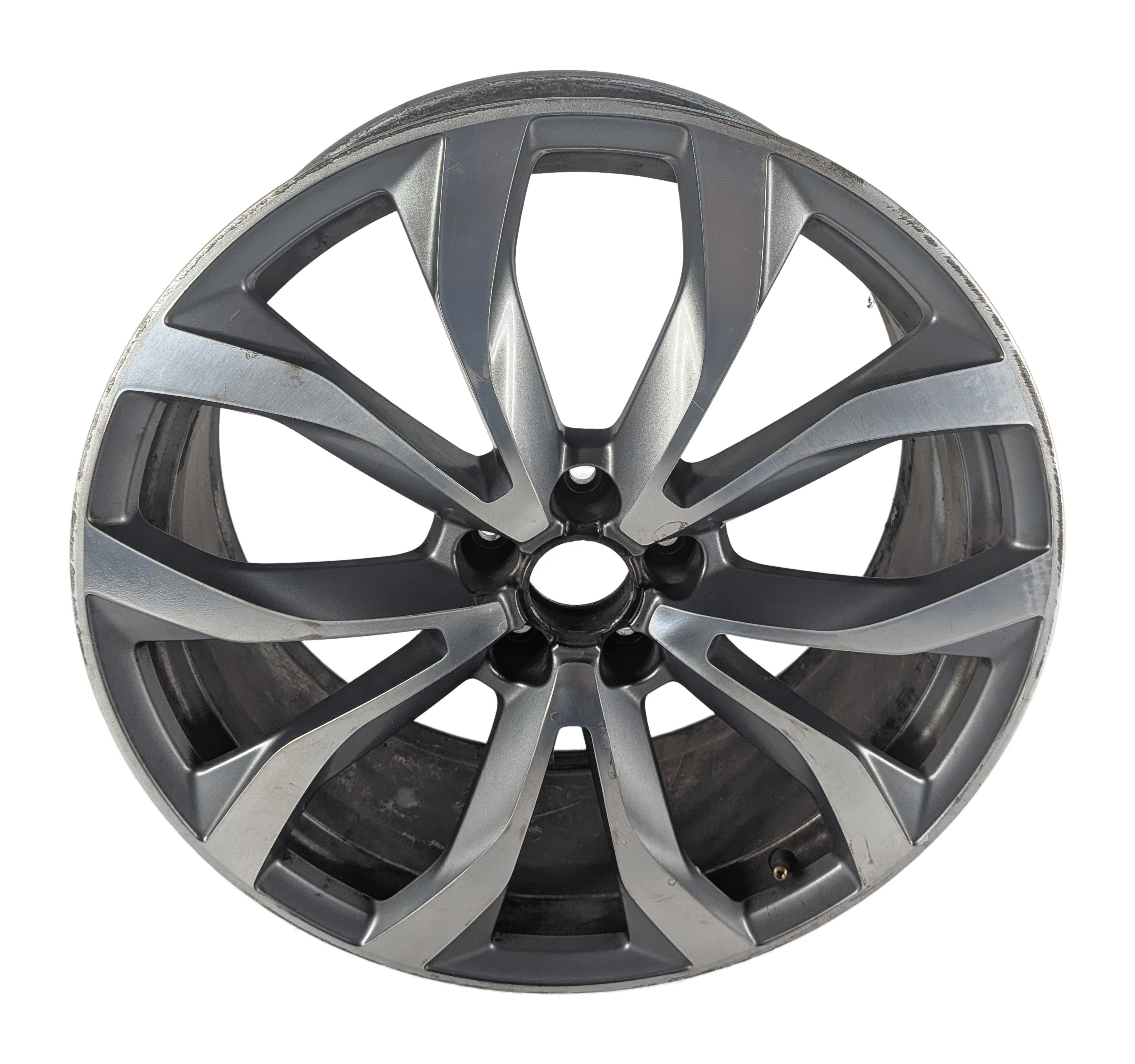 2012-2015 AUDI A6 (C7) 20x8.5 ALUMINUM ALLOY 10-SPOKE WHEEL RIM (45mm OFFSET) — exact item pictured