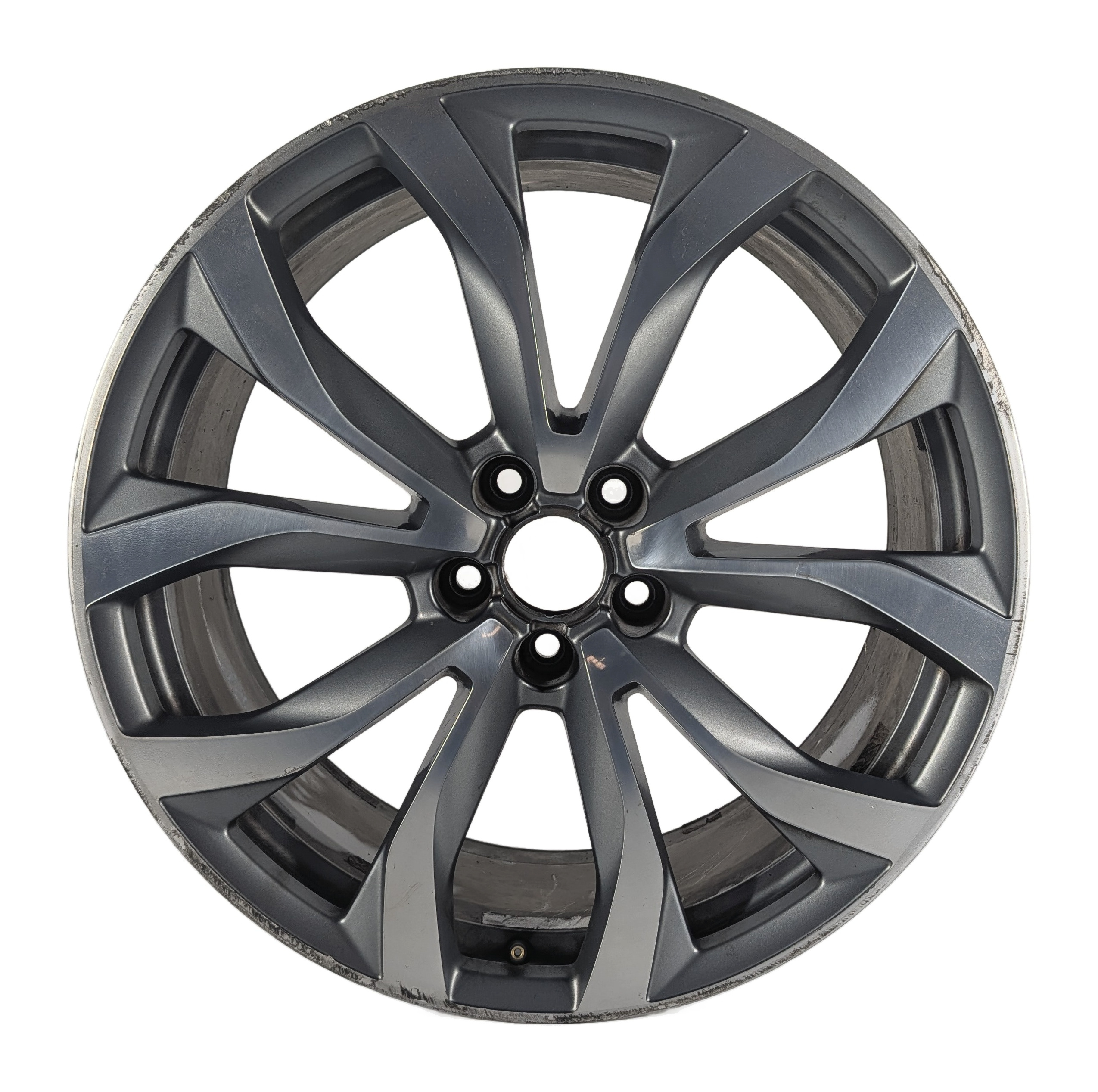2012-2015 AUDI A6 (C7) 20x8.5 ALUMINUM ALLOY 10-SPOKE WHEEL RIM (45mm OFFSET) — exact item pictured