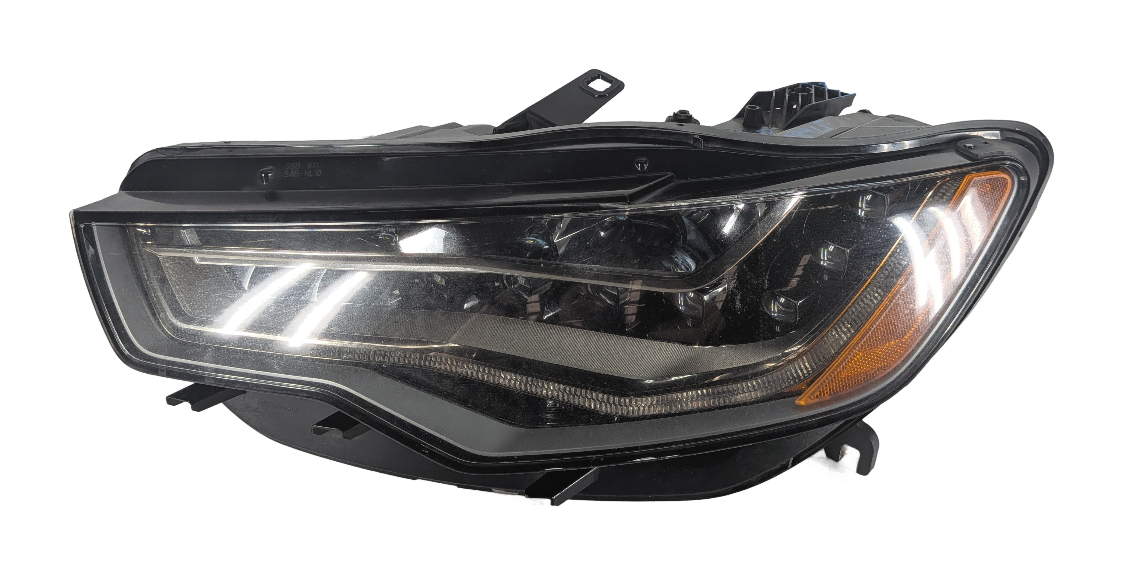 12-15 AUDI A6 S6 (C7 4G) LEFT DRIVER LED DRL HEADLIGHT LAMP ASSEMBLY OPT 8EY — exact item pictured