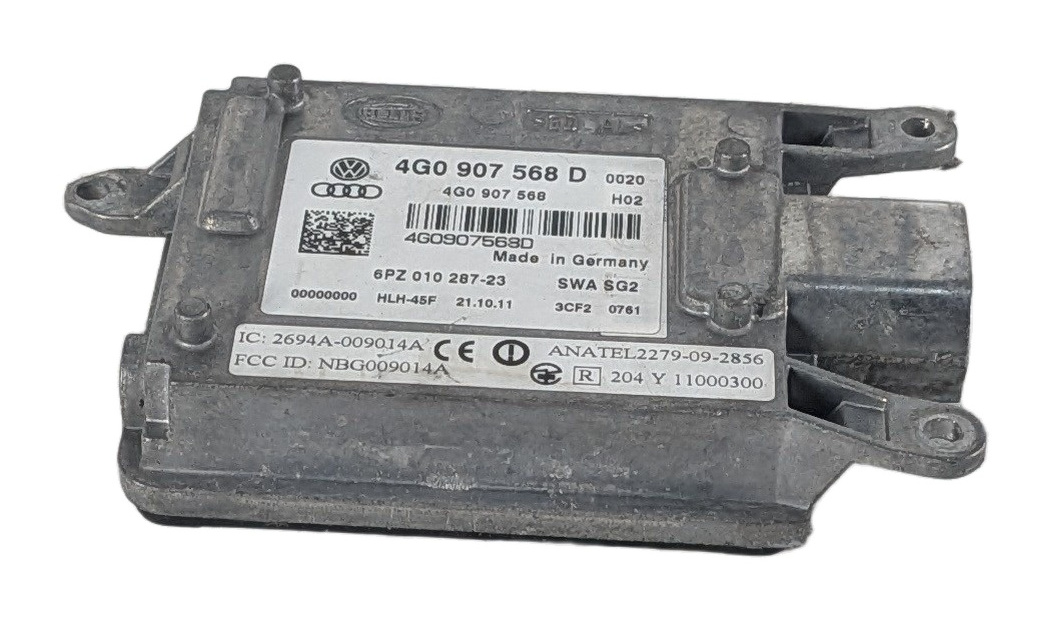 2012-2015 AUDI A6 S6 (C7) LEFT DRIVER REAR BLIND SPOT ALERT MODULE (SLAVE) — exact item pictured