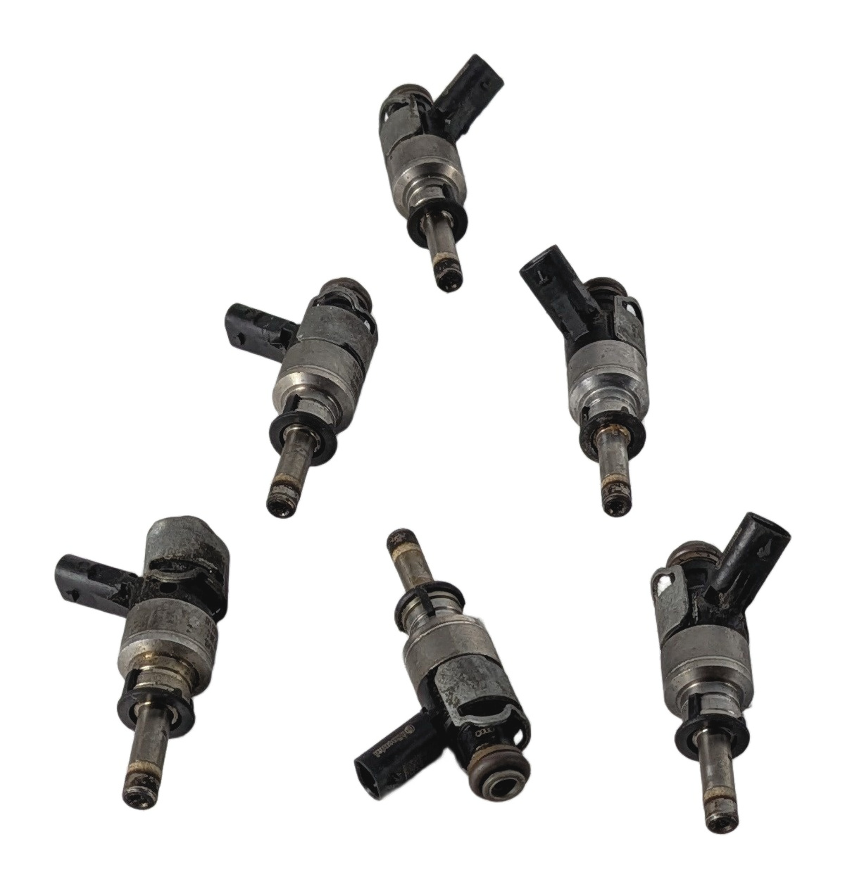 2011-2015 AUDI A6 A7 A8 Q5 Q7 S4 S5 (C7 D4 4L B8 8R 8T) 3.0L FUEL INJECTOR SET 6 — exact item pictured