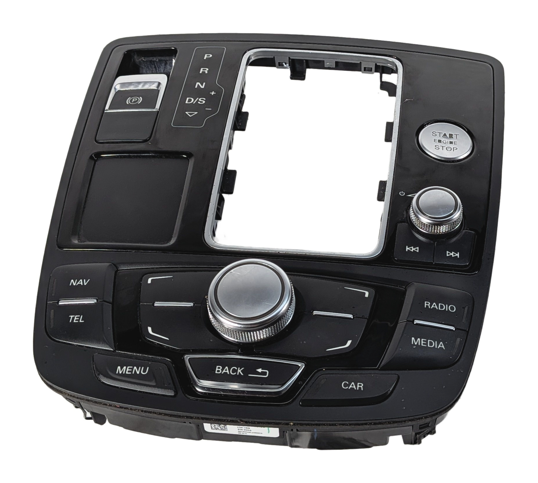 12-15 AUDI A6 S6 A7 S7 RS7 (C7 4G8) STEREO PHONE NAVIGATION MMI CONTROL SWITCH — exact item pictured