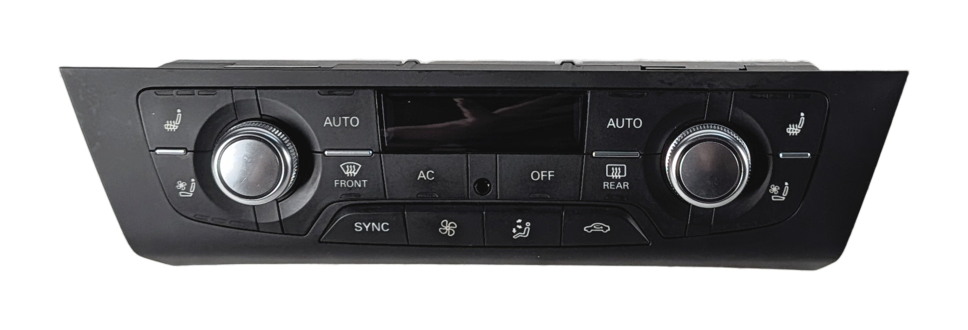 2012-2017 AUDI A6 S6 A7 S7 (C7 4G8) FRONT HEATER A/C TEMPERATURE CONTROL PANEL — exact item pictured